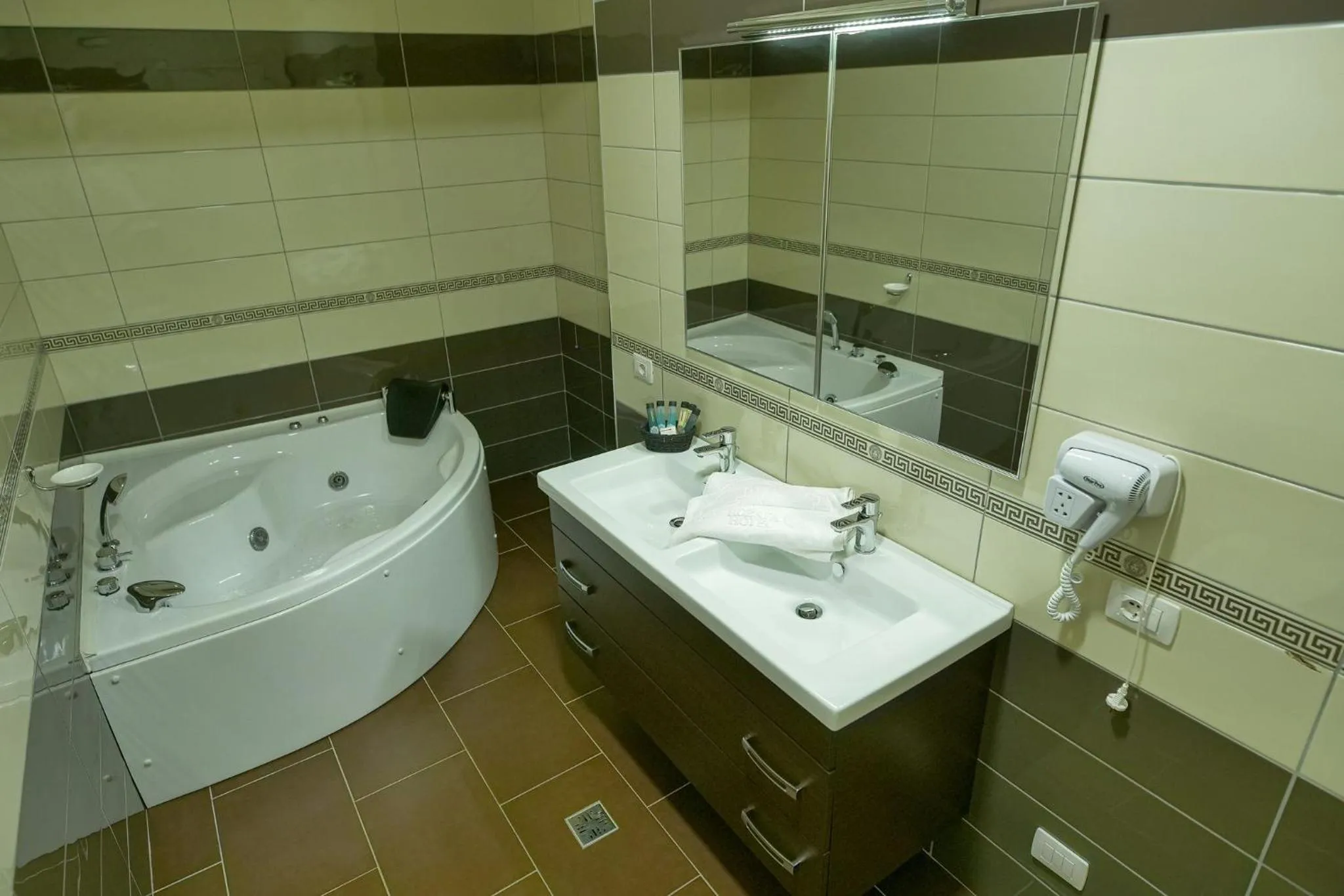 Bathroom in Rozafa Hotel