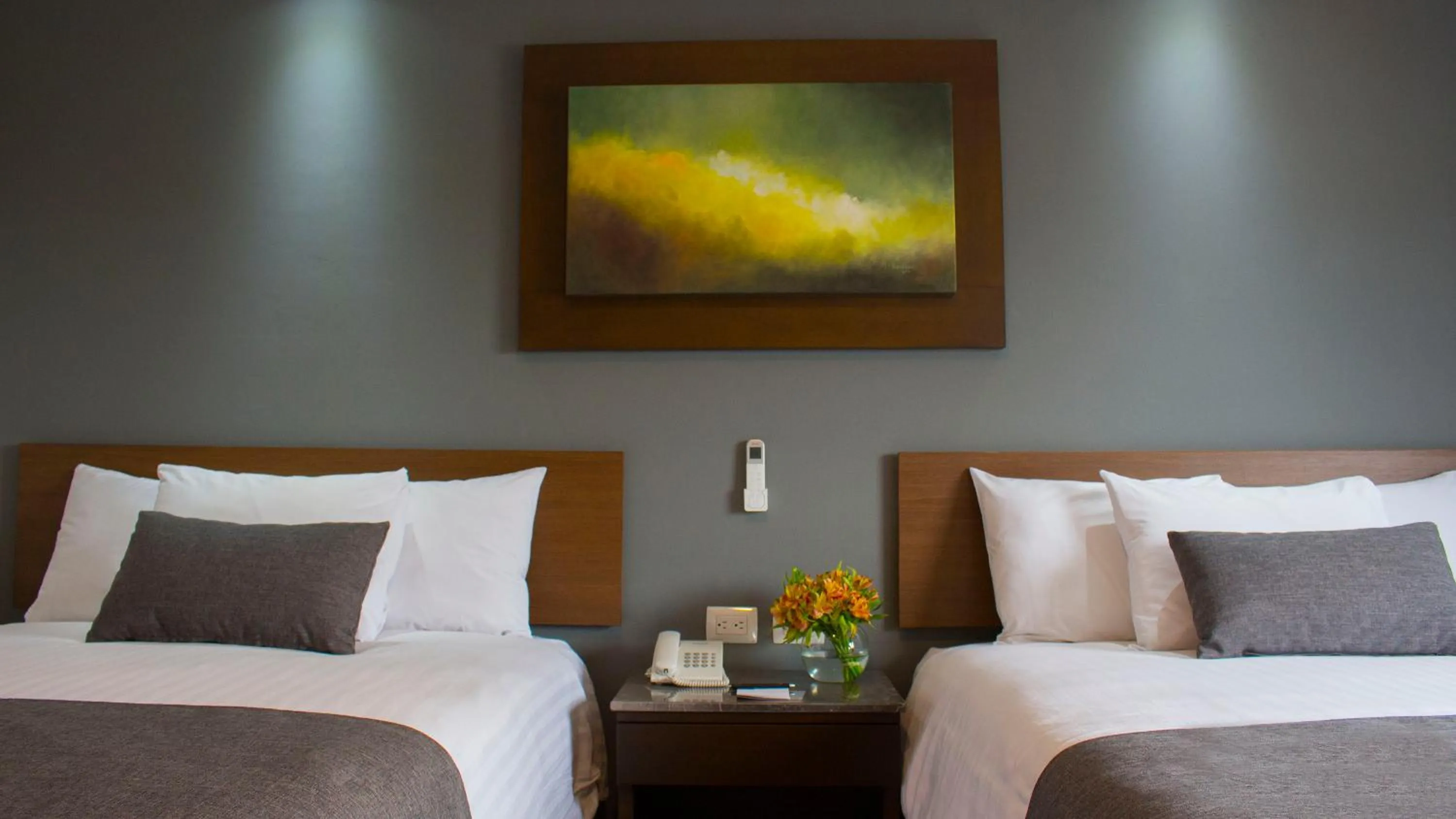 Bedroom, Bed in Eco Hotel Guadalajara Expo