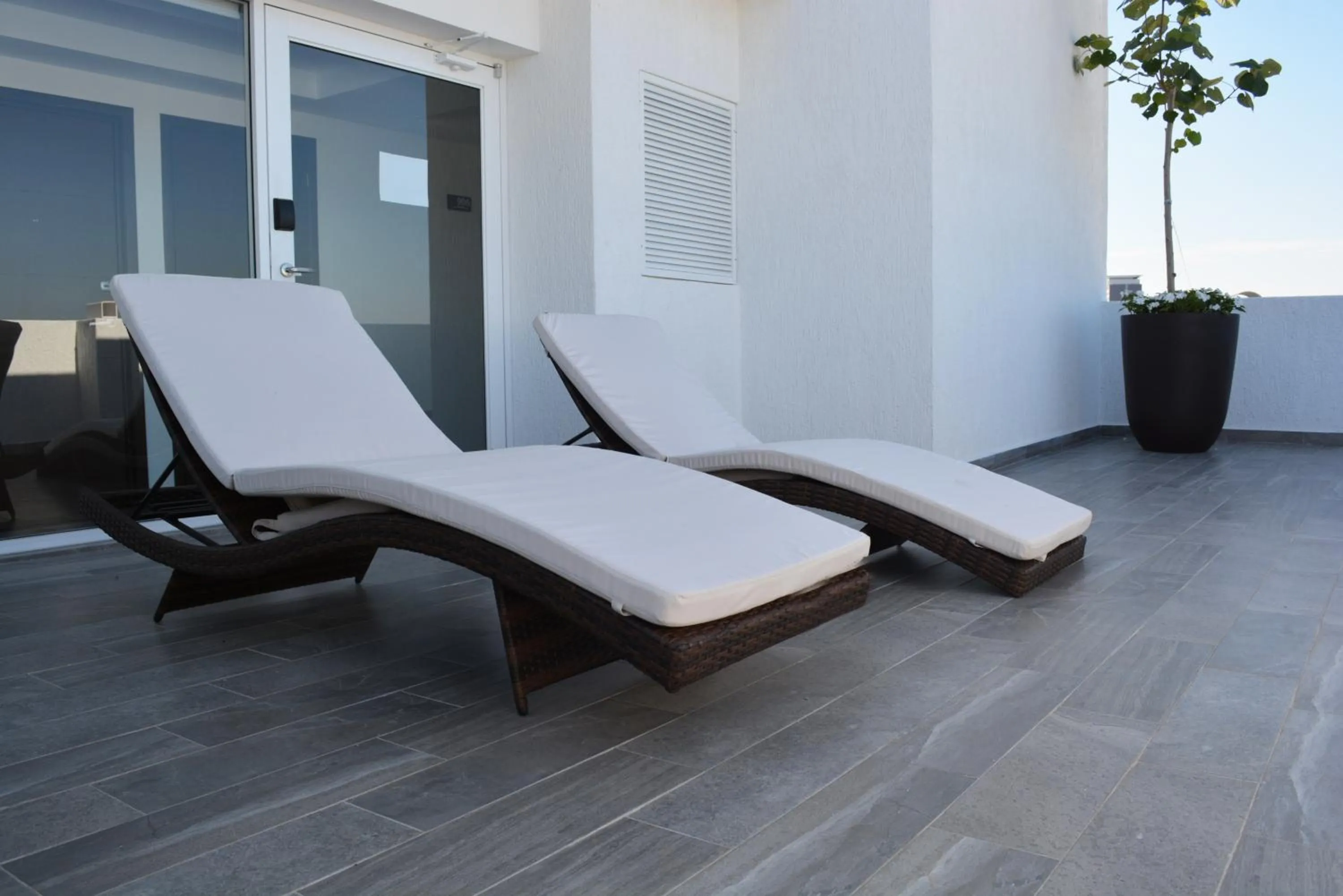 Balcony/Terrace in Eco Hotel Guadalajara Expo