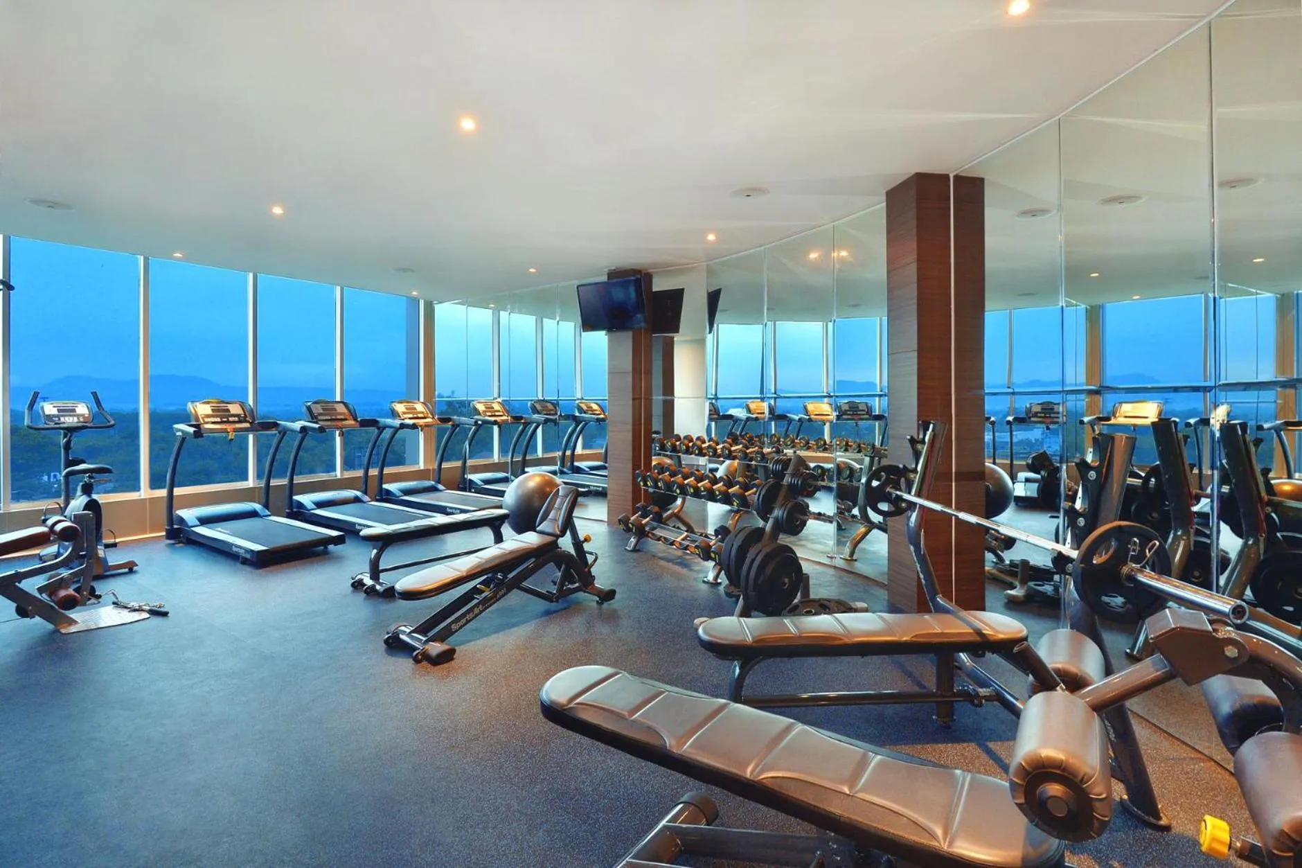 Fitness centre/facilities in Platinum Adisucipto Hotel & Conference Center