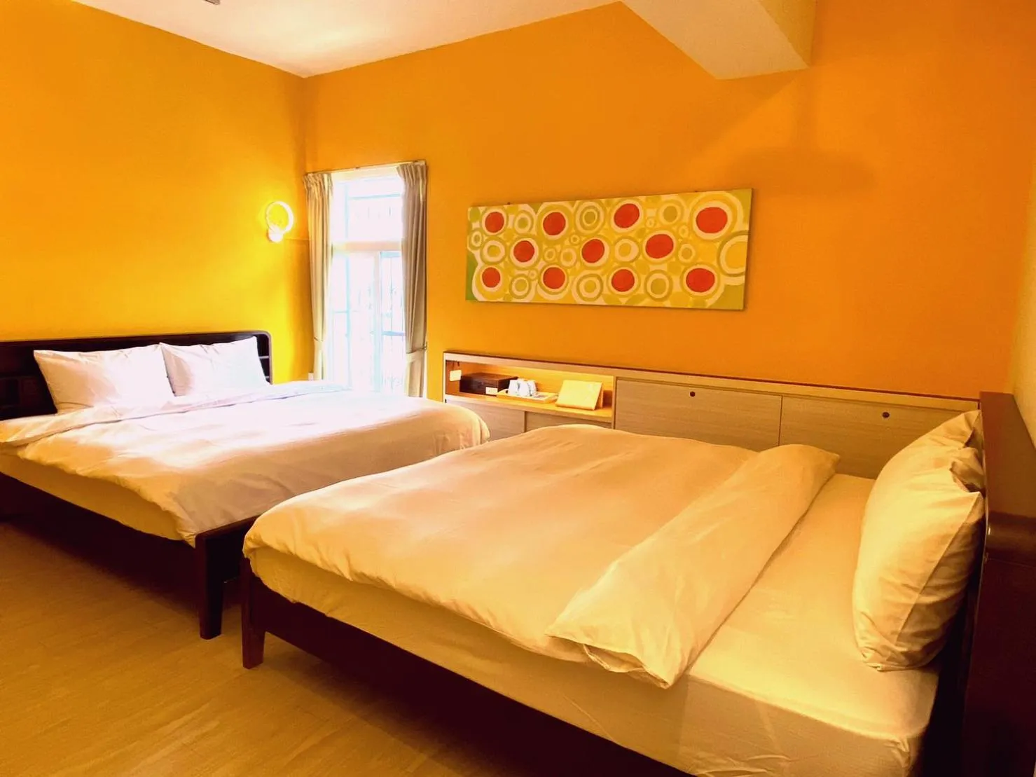 Bed in 安蘭居旅店 An Lan Jie Hotel