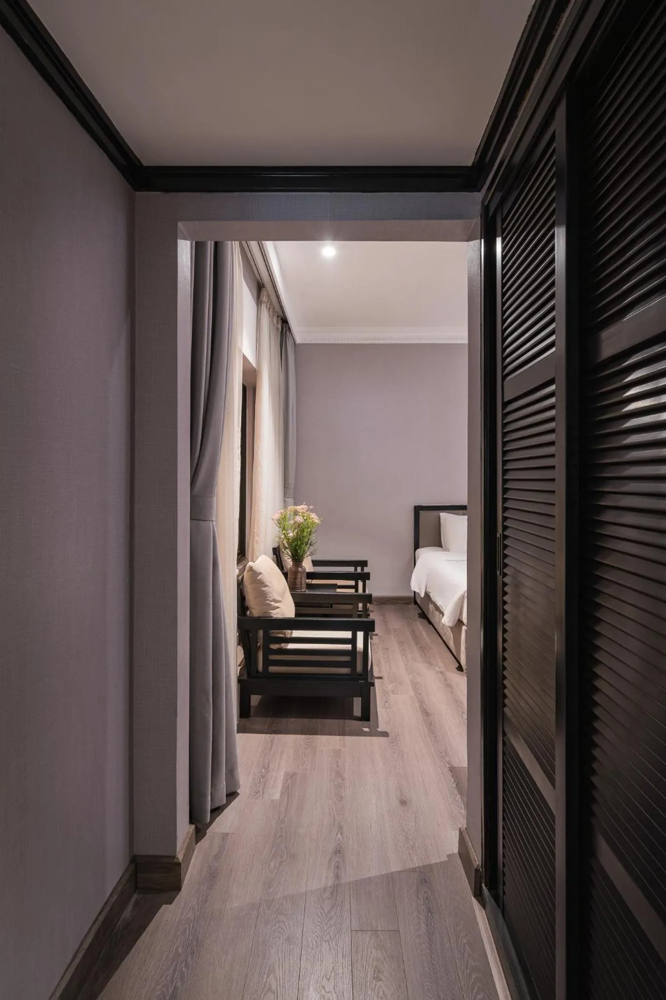 View (from property/room), Bed in La Passion Classic Hotel