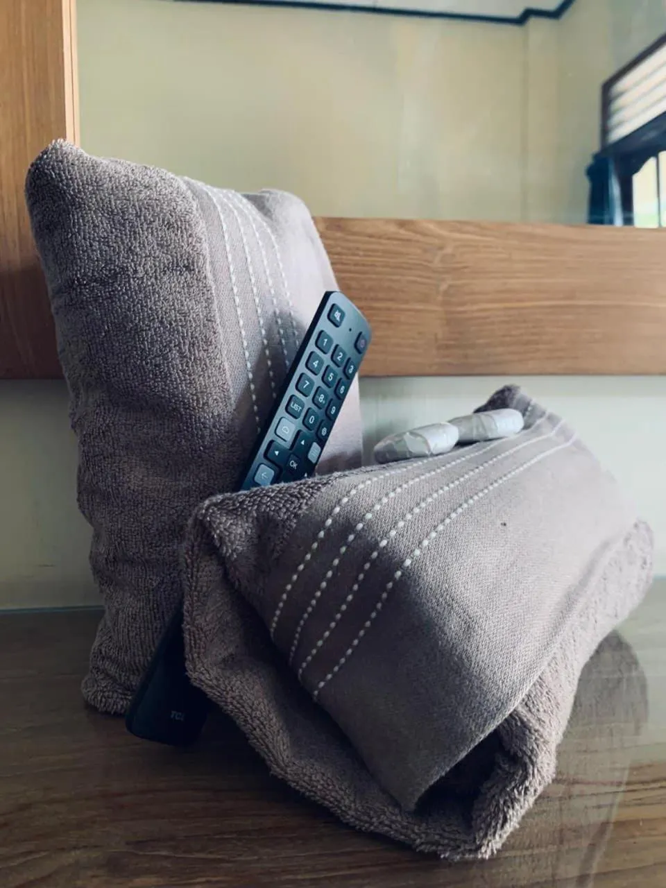 towels, Bed in Prambanan Guesthouse