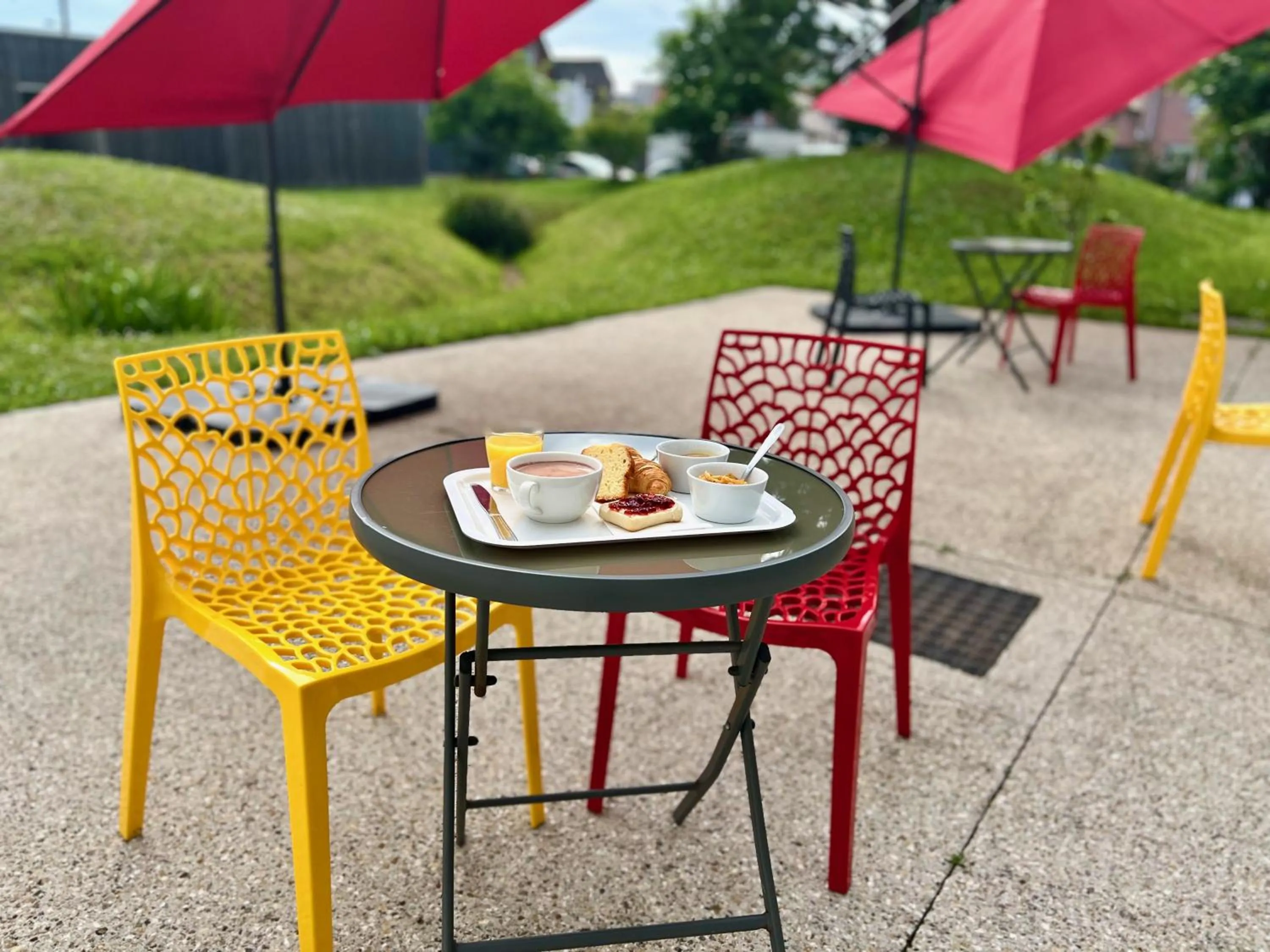 Garden in Premiere Classe Le Havre Centre-LES DOCKS