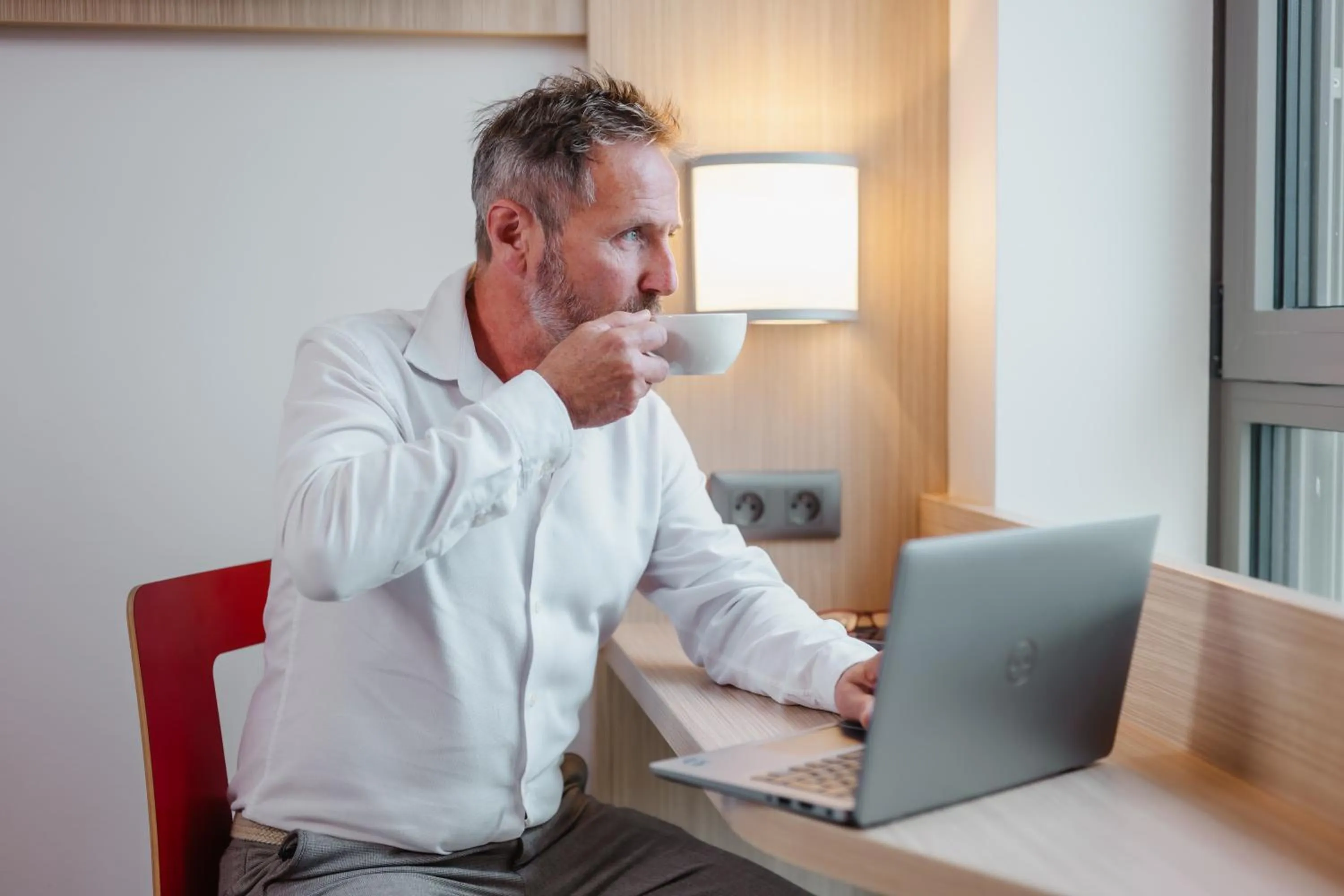 Bedroom in Premiere Classe Le Havre Centre-LES DOCKS