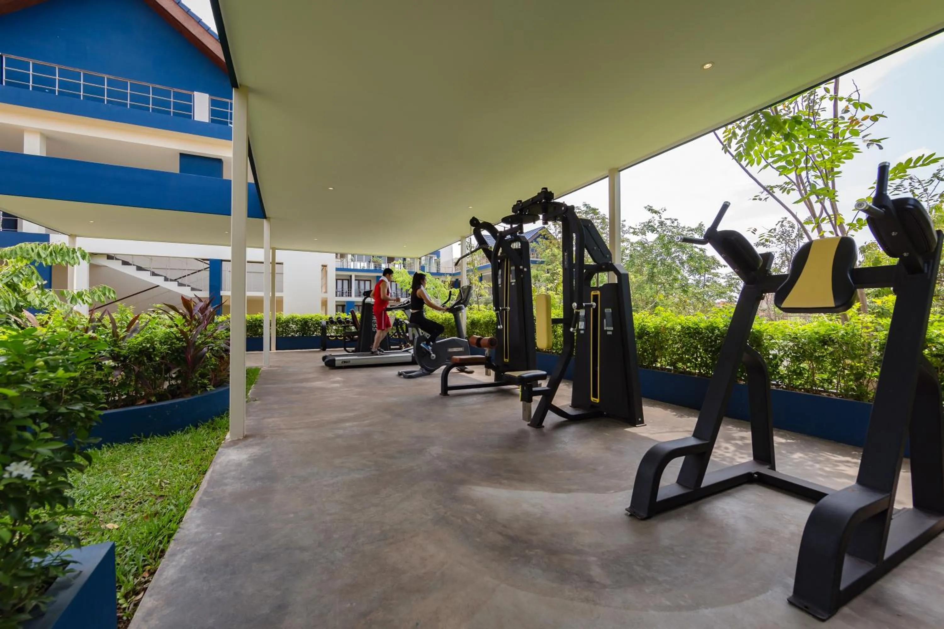 Fitness centre/facilities in Sakmut Boutique Hotel