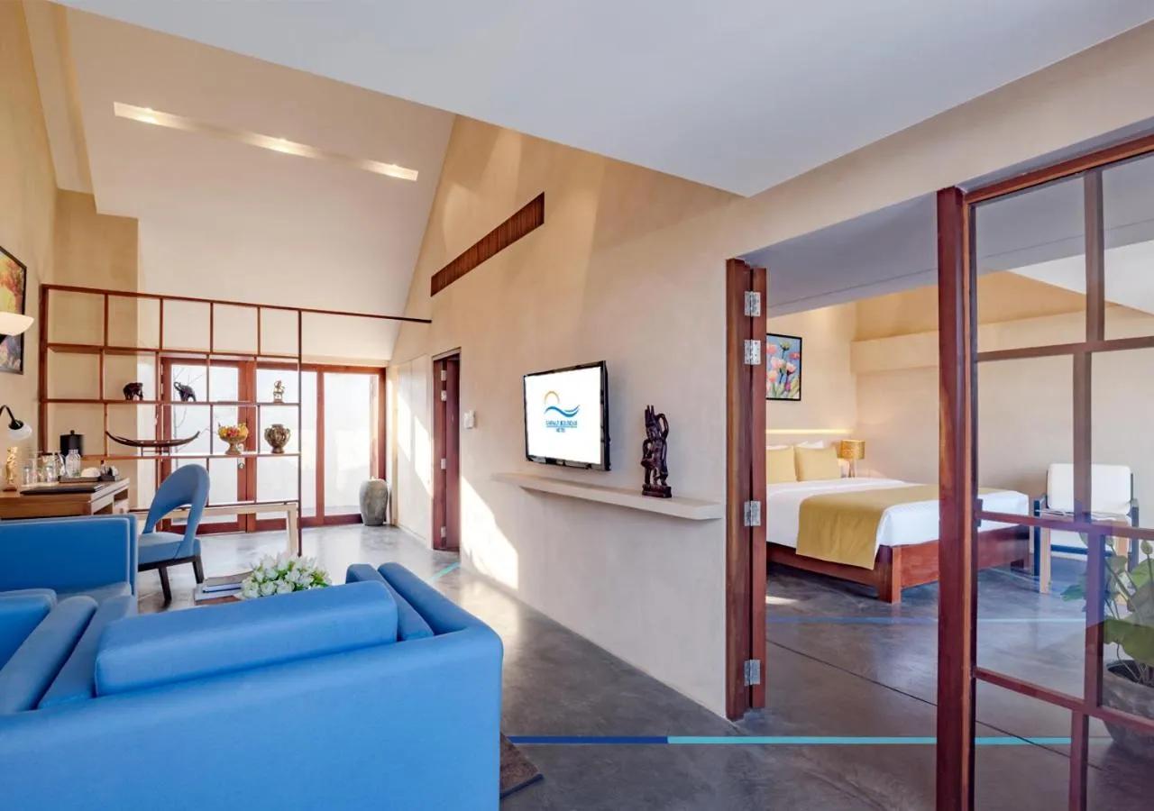 Balcony/Terrace, Bed in Sakmut Boutique Hotel