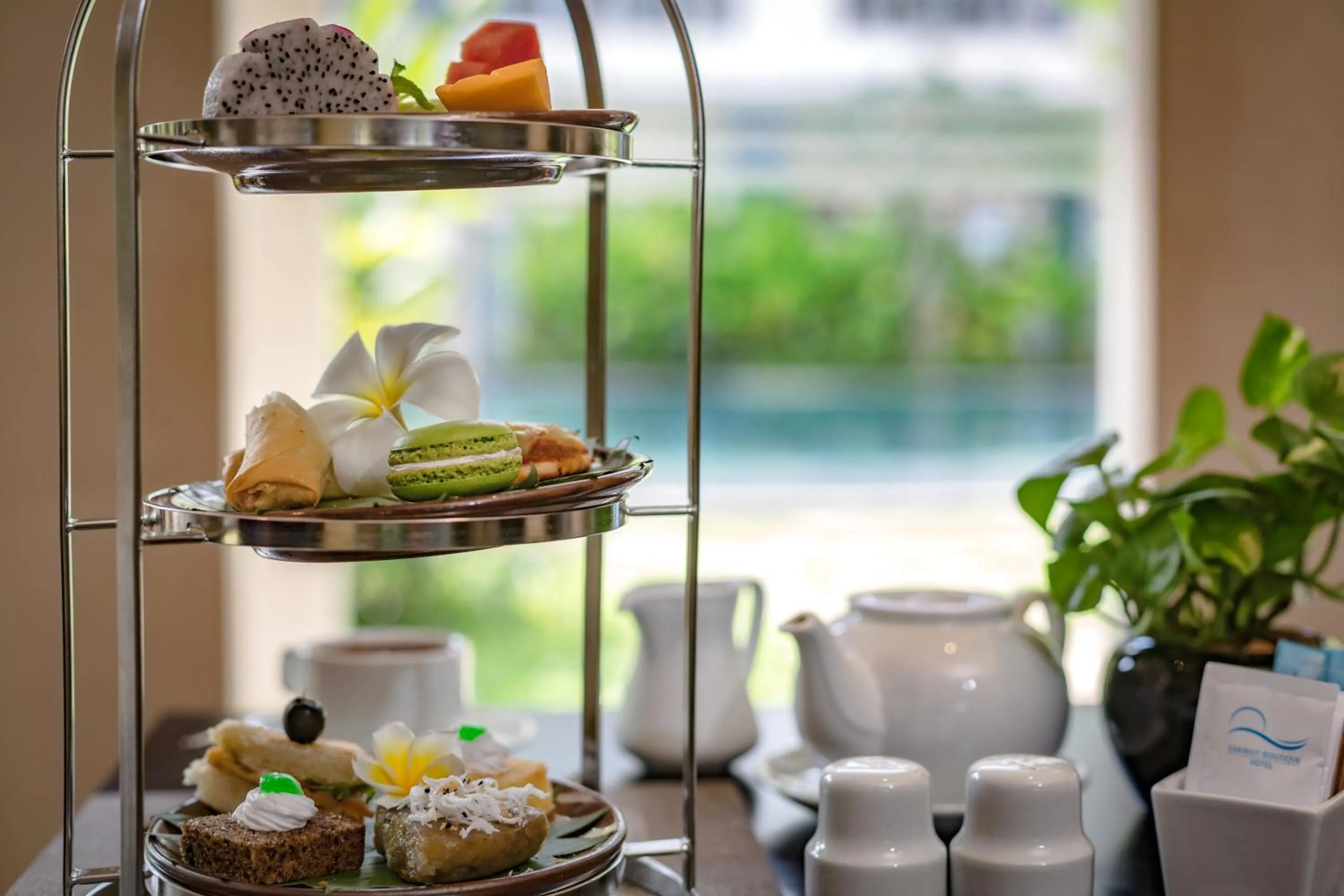 Food close-up in Sakmut Boutique Hotel