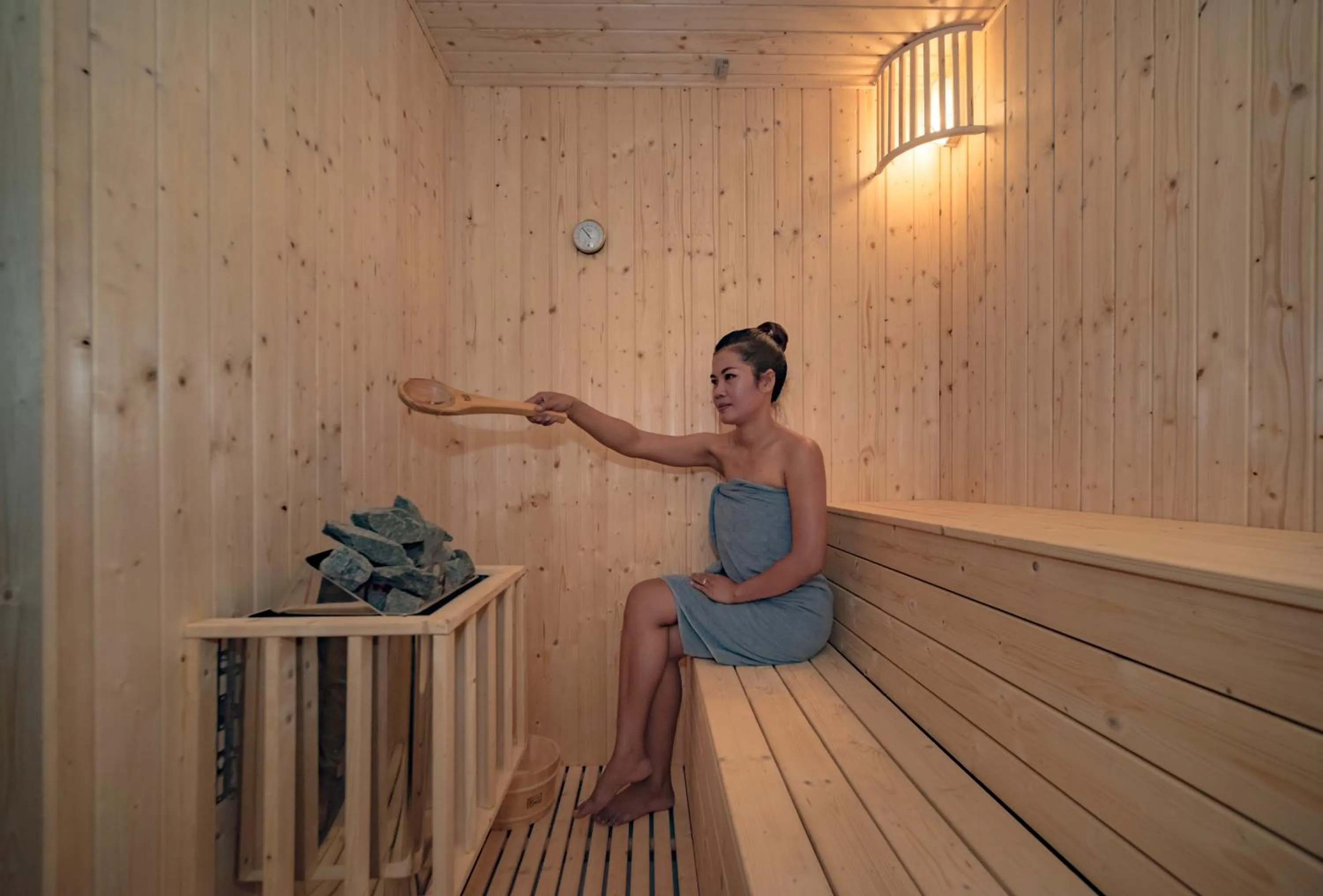 Sauna in Sakmut Boutique Hotel