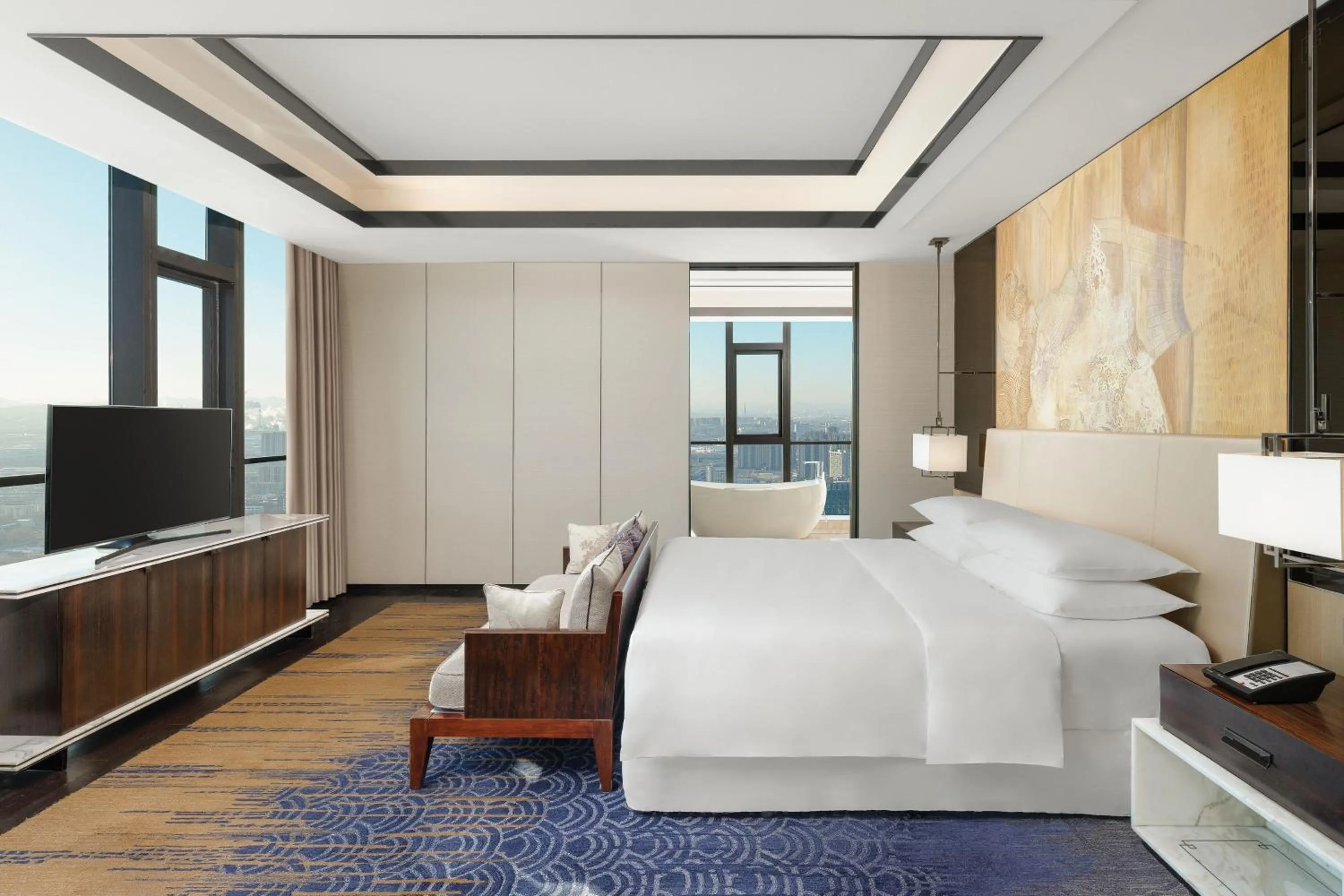 Bedroom in Sheraton Zibo Hotel