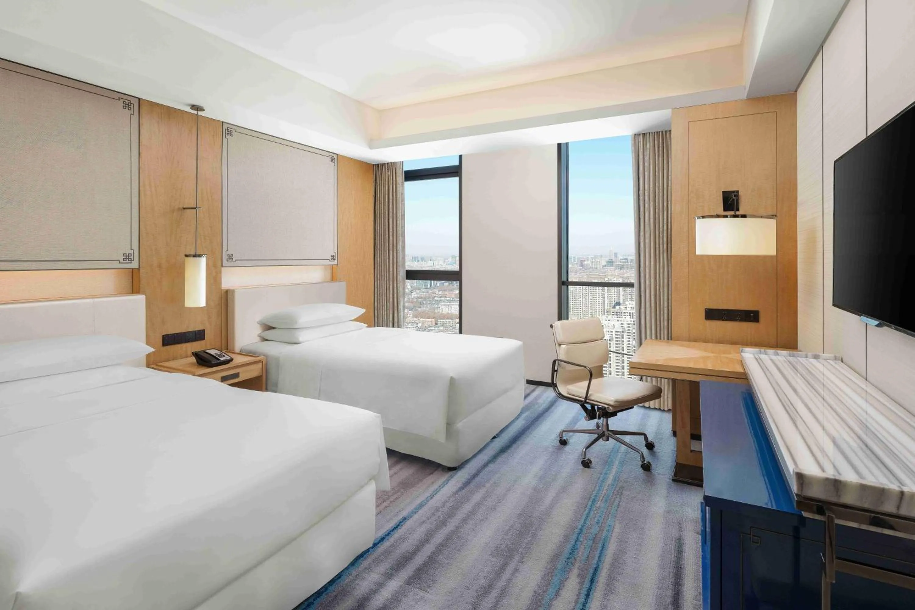 Bedroom, Bed in Sheraton Zibo Hotel