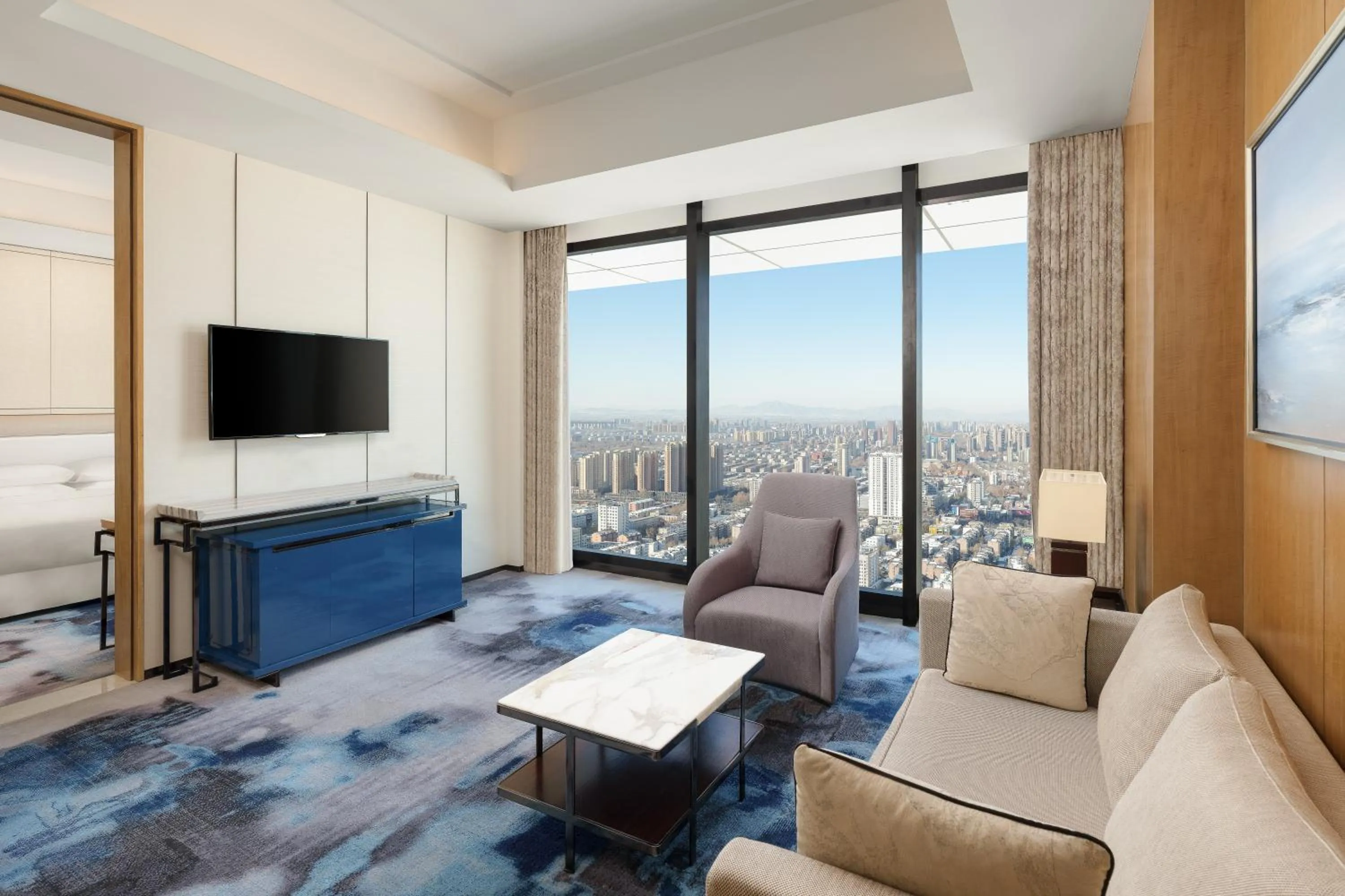 Living room in Sheraton Zibo Hotel