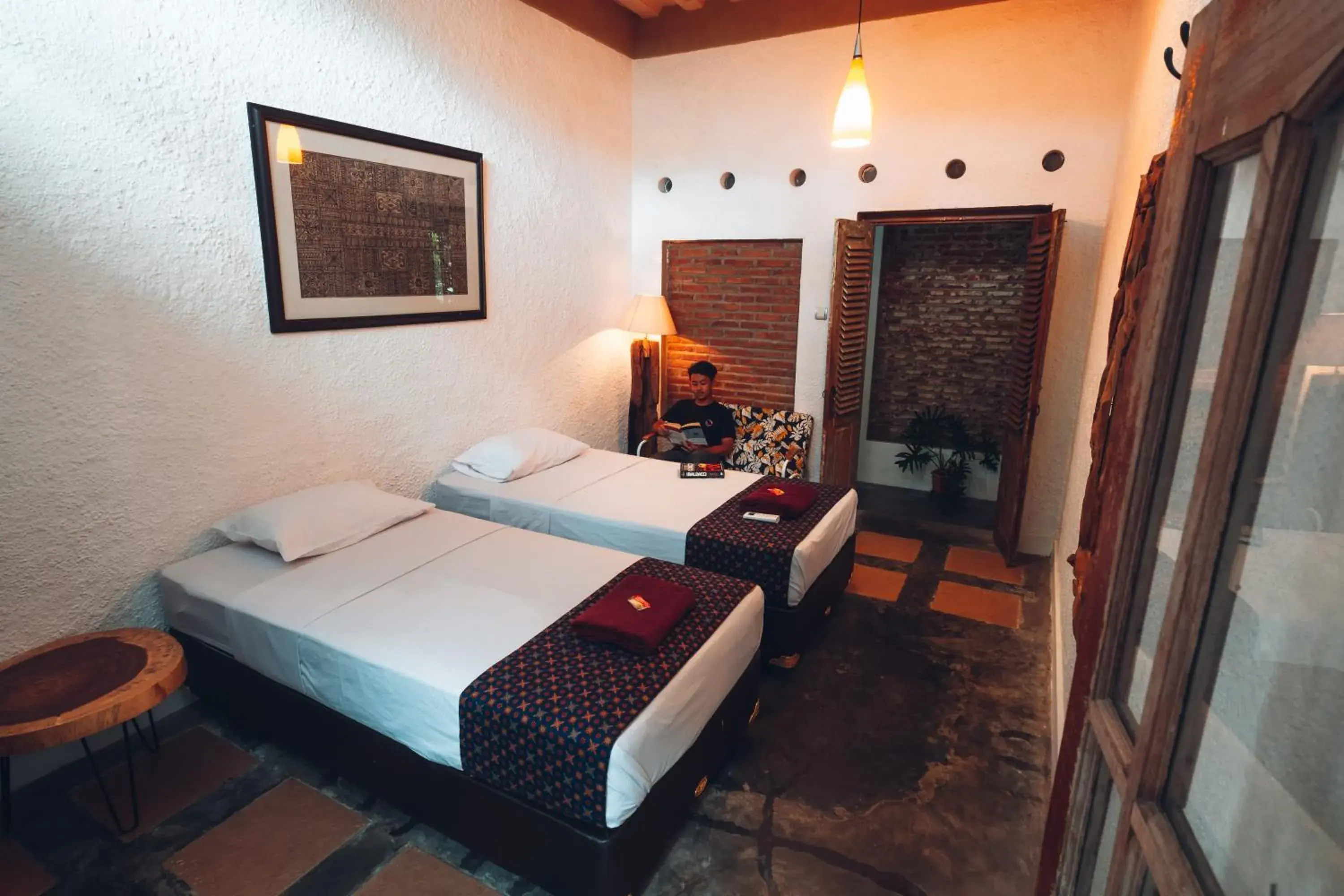 Twin Room with Private Bathroom in Nextdoor Rooms Twin Room with Private Bathroom in Nextdoor Rooms