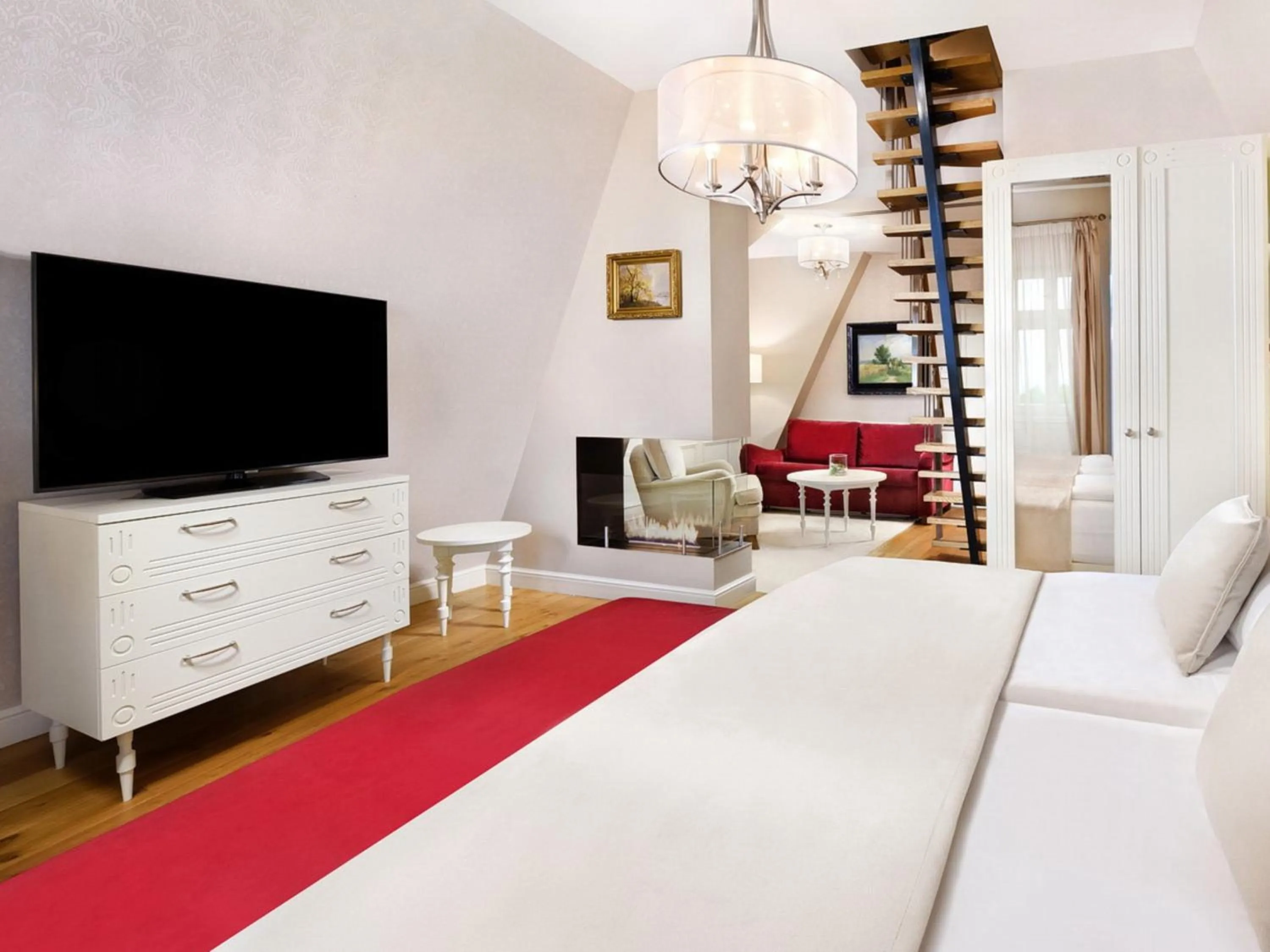 Bed in Hotel Lomnica