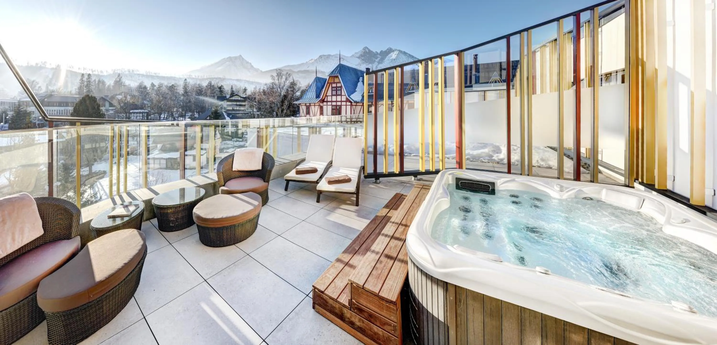 Winter in Hotel Lomnica