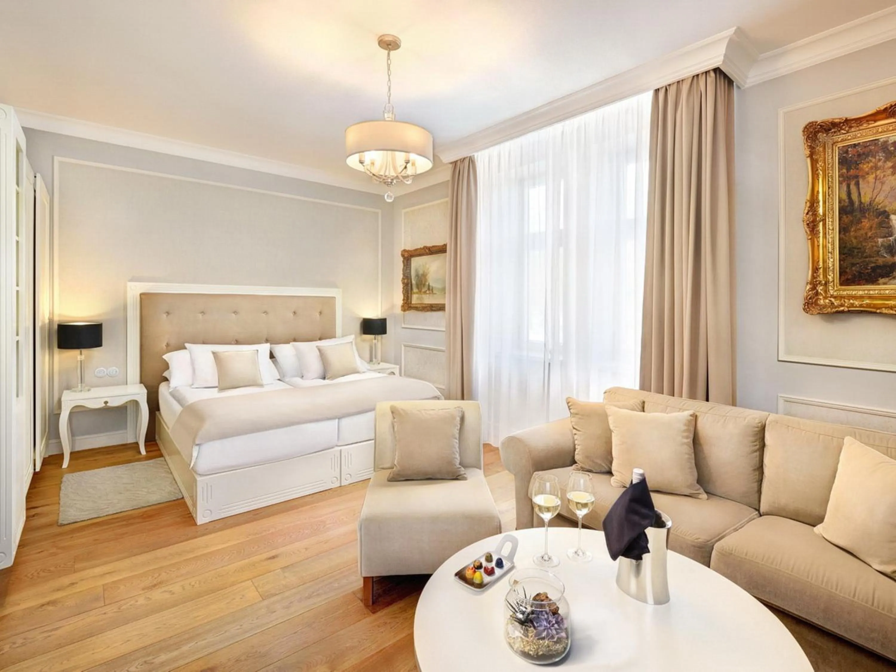 Bed in Hotel Lomnica