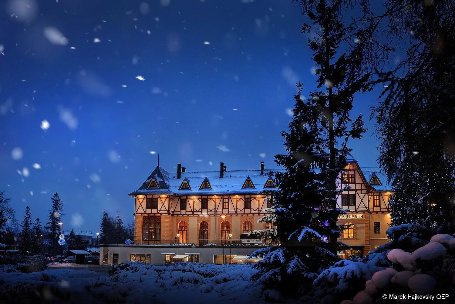 Property building in Hotel Lomnica