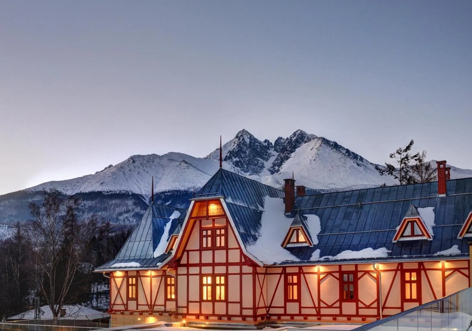 Property building in Hotel Lomnica