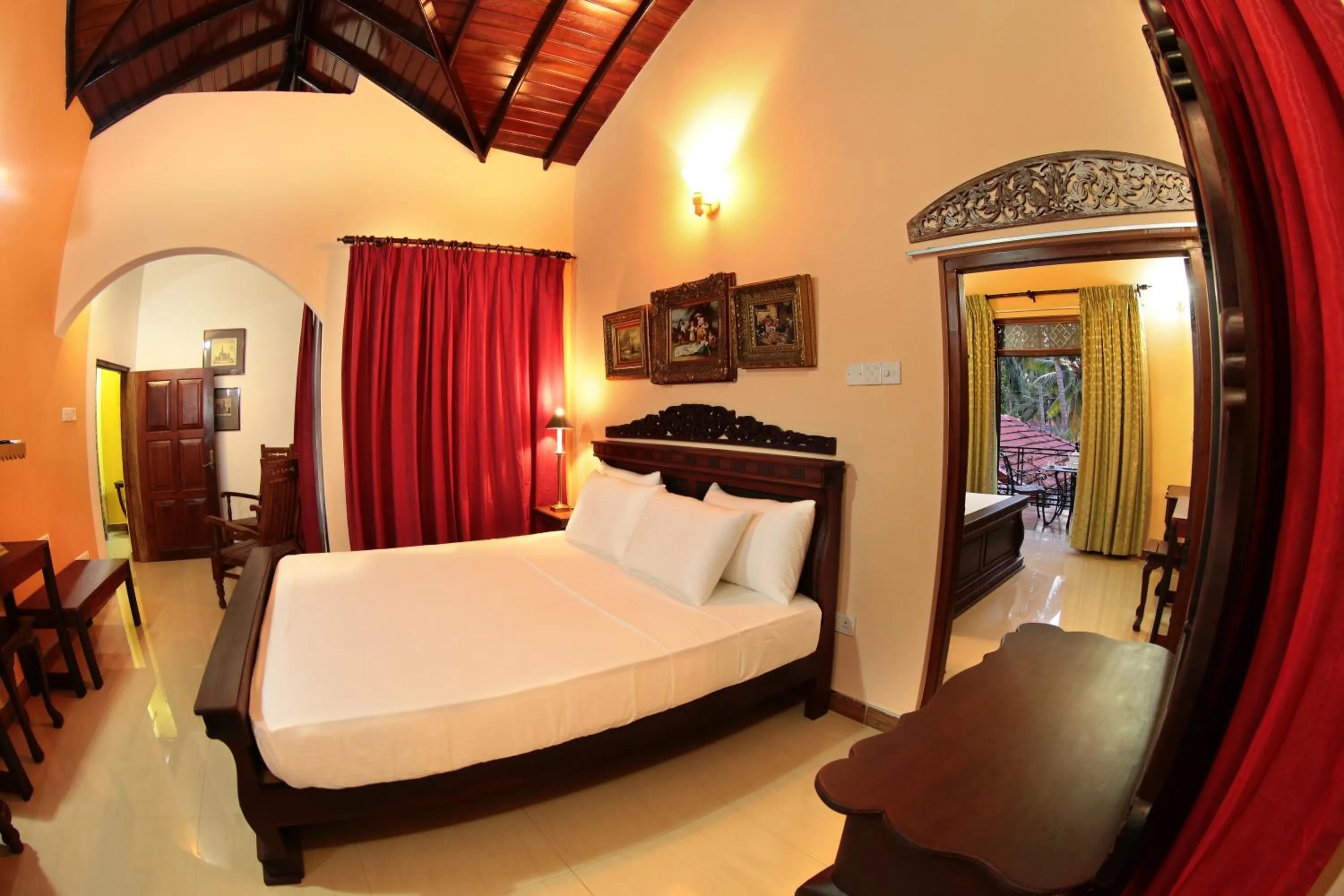 Photo of the whole room, Bed in The Castle