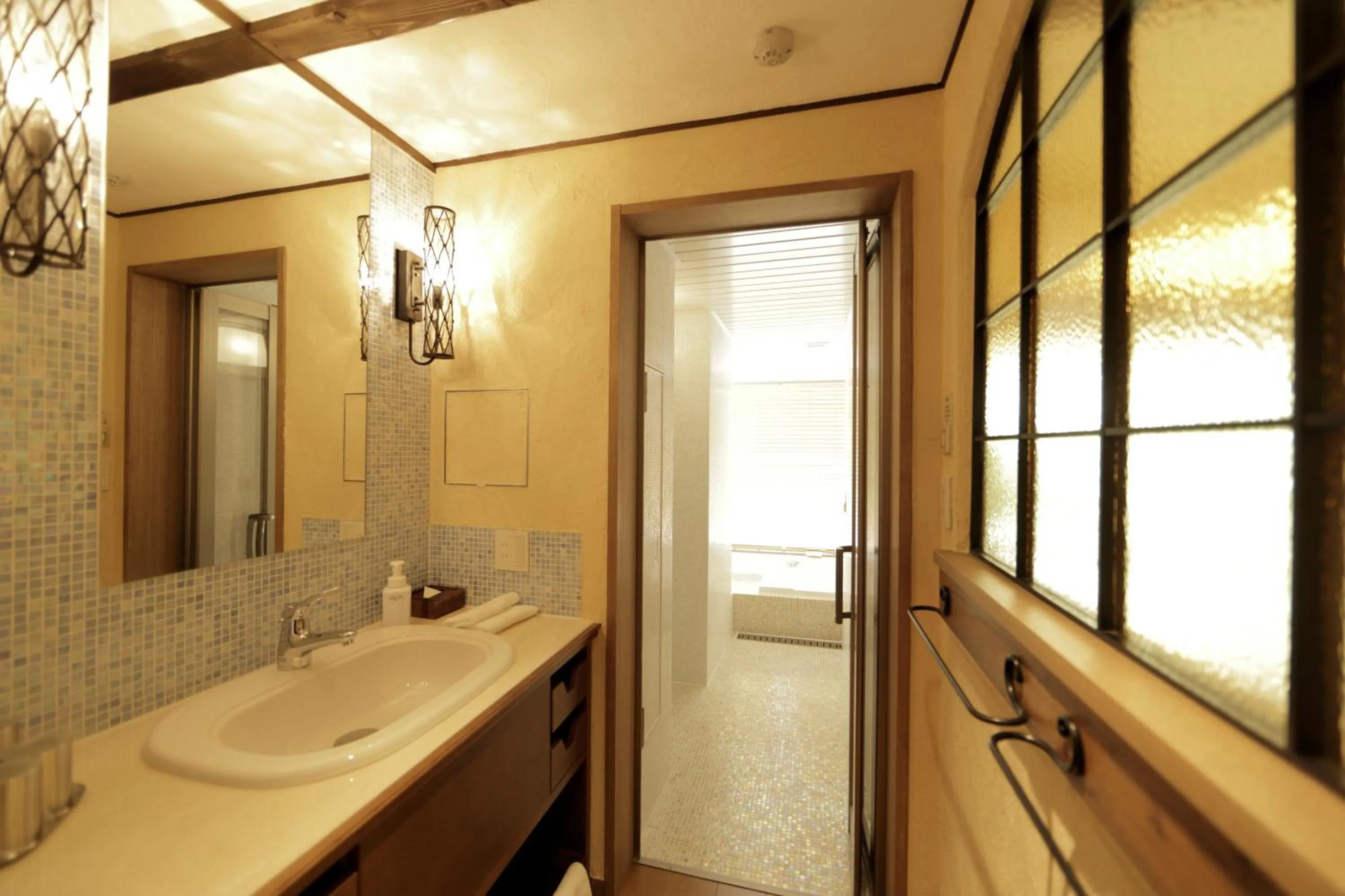 Bathroom in La Vista Fujikawaguchiko