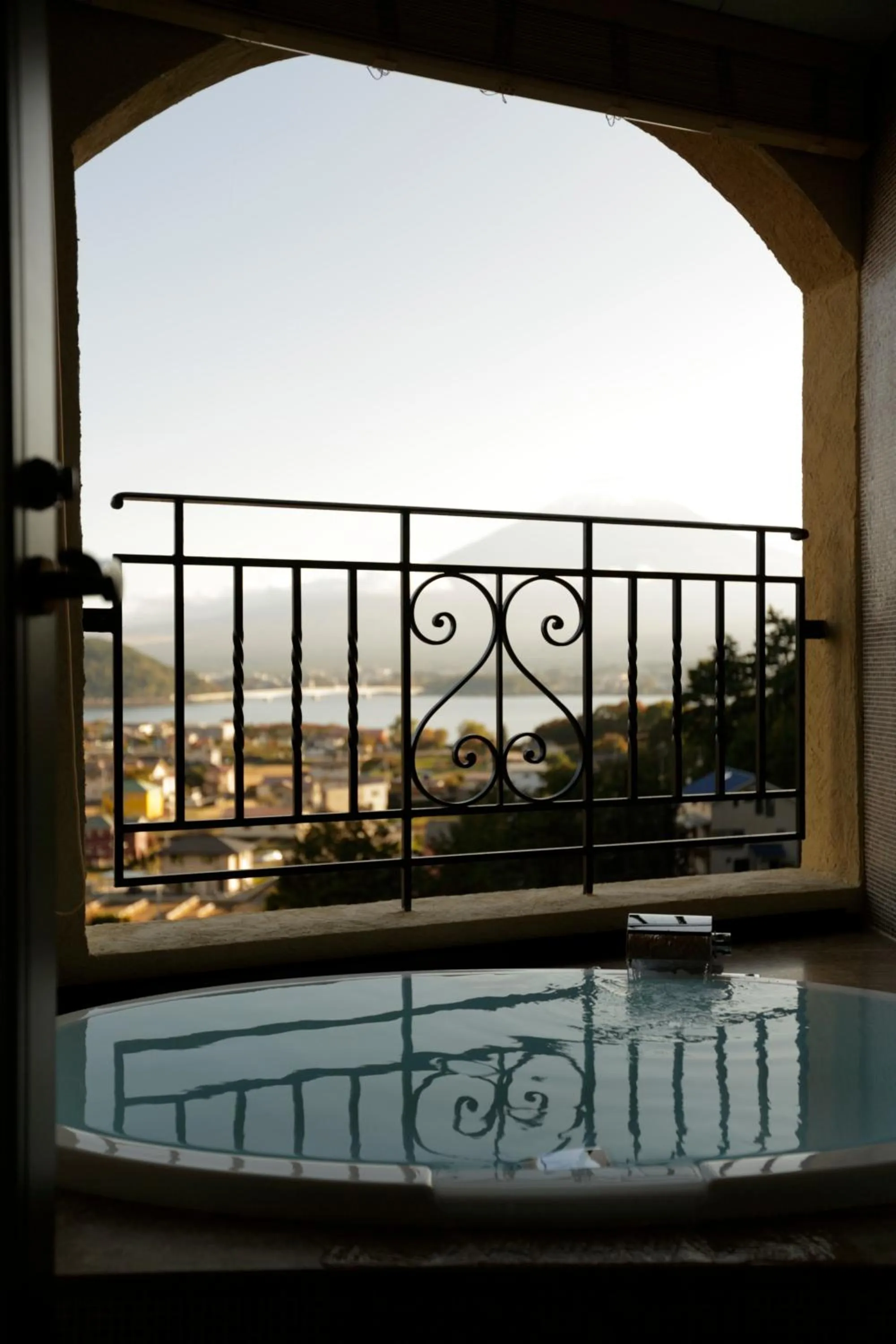 Bathroom in La Vista Fujikawaguchiko