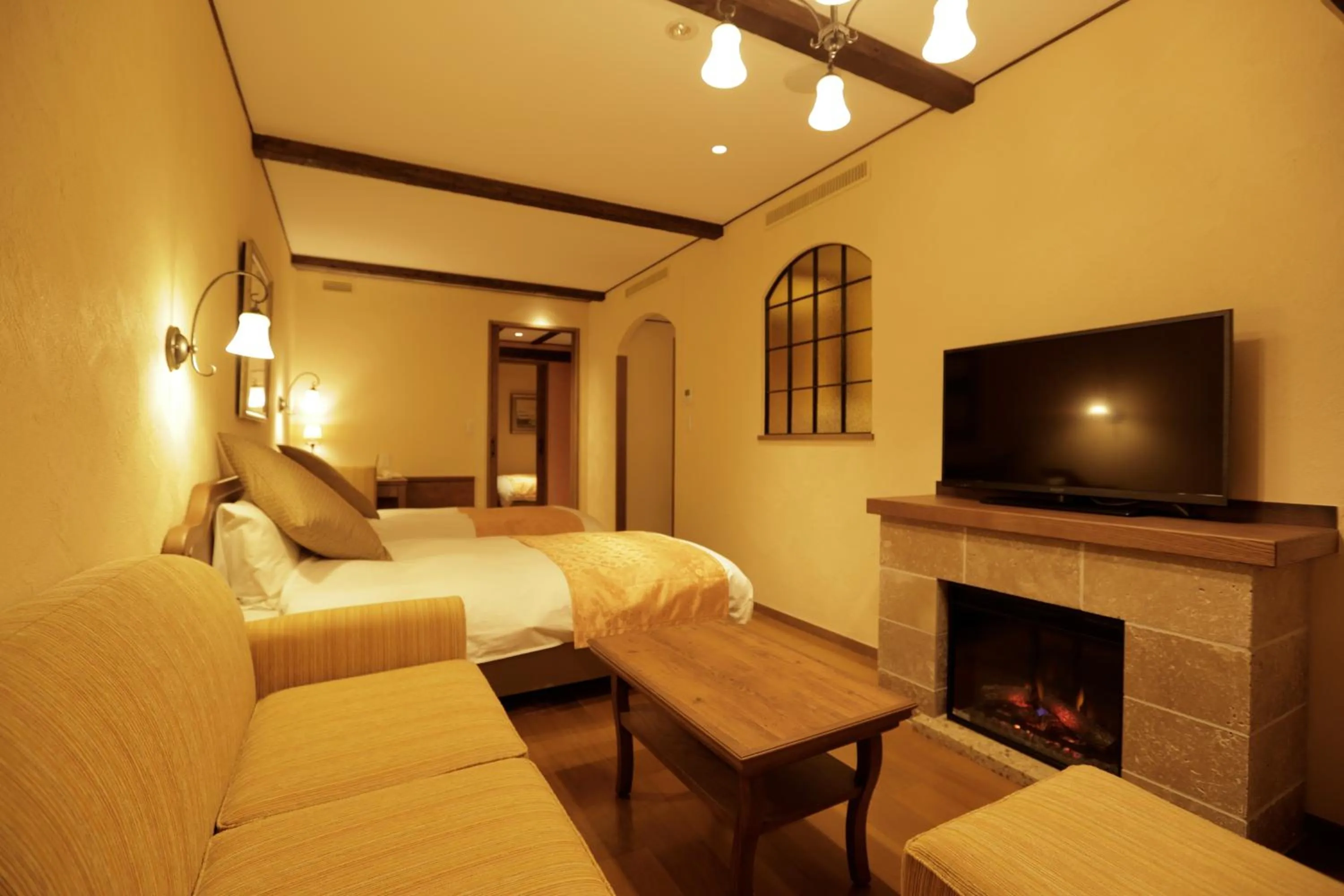 Bed in La Vista Fujikawaguchiko