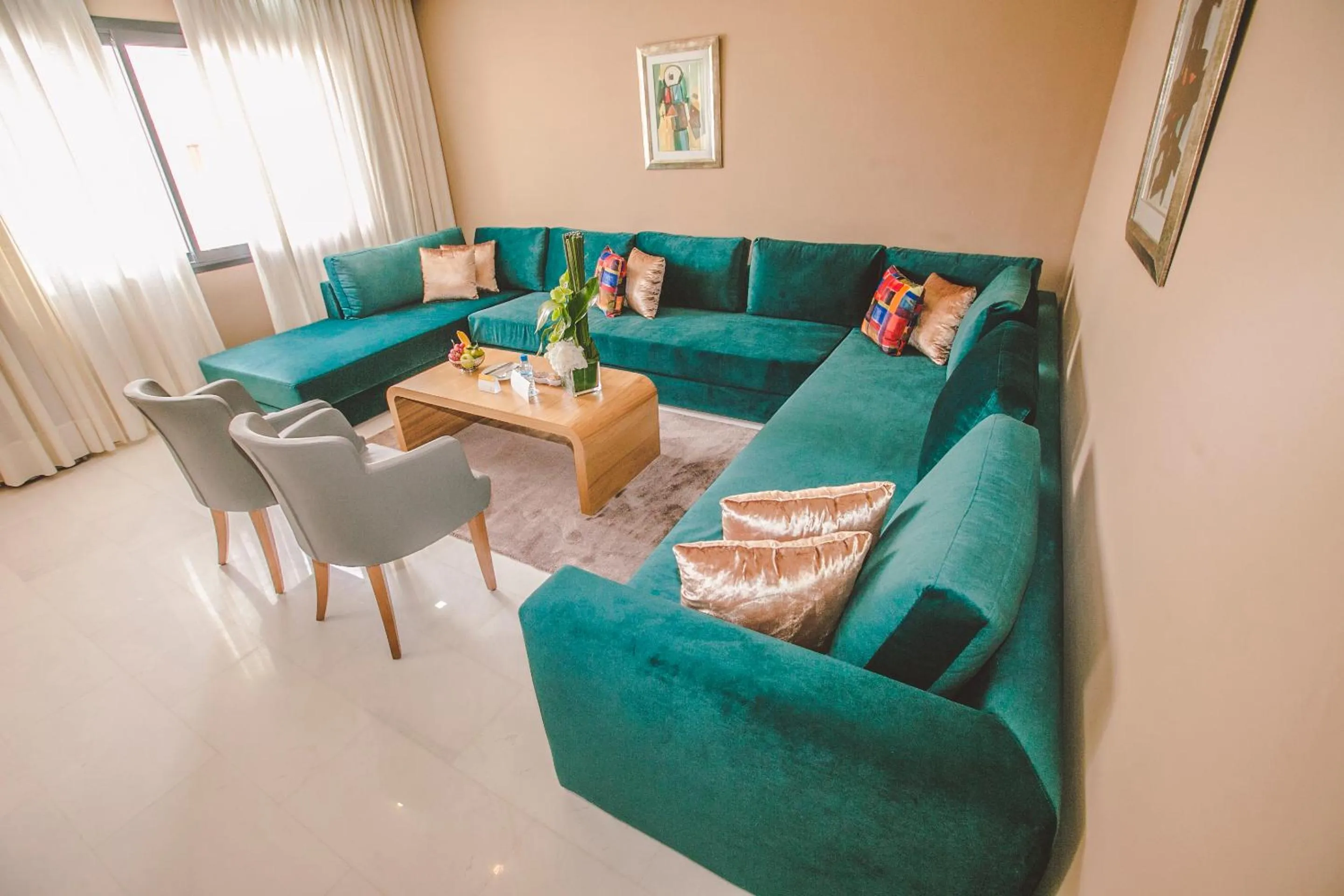 Living room in Hôtel Down Town Maarif