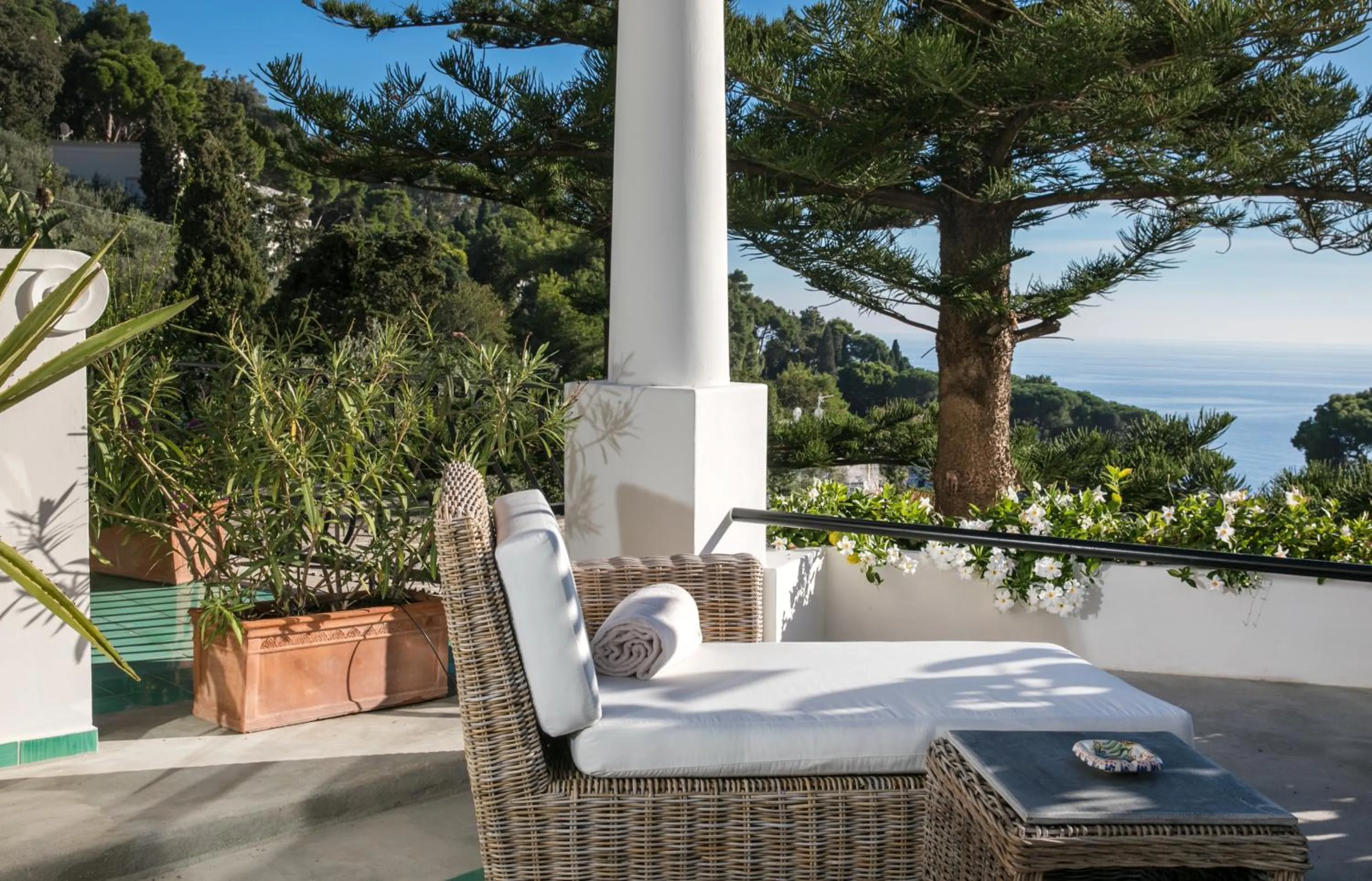 Balcony/Terrace in Hotel La Minerva