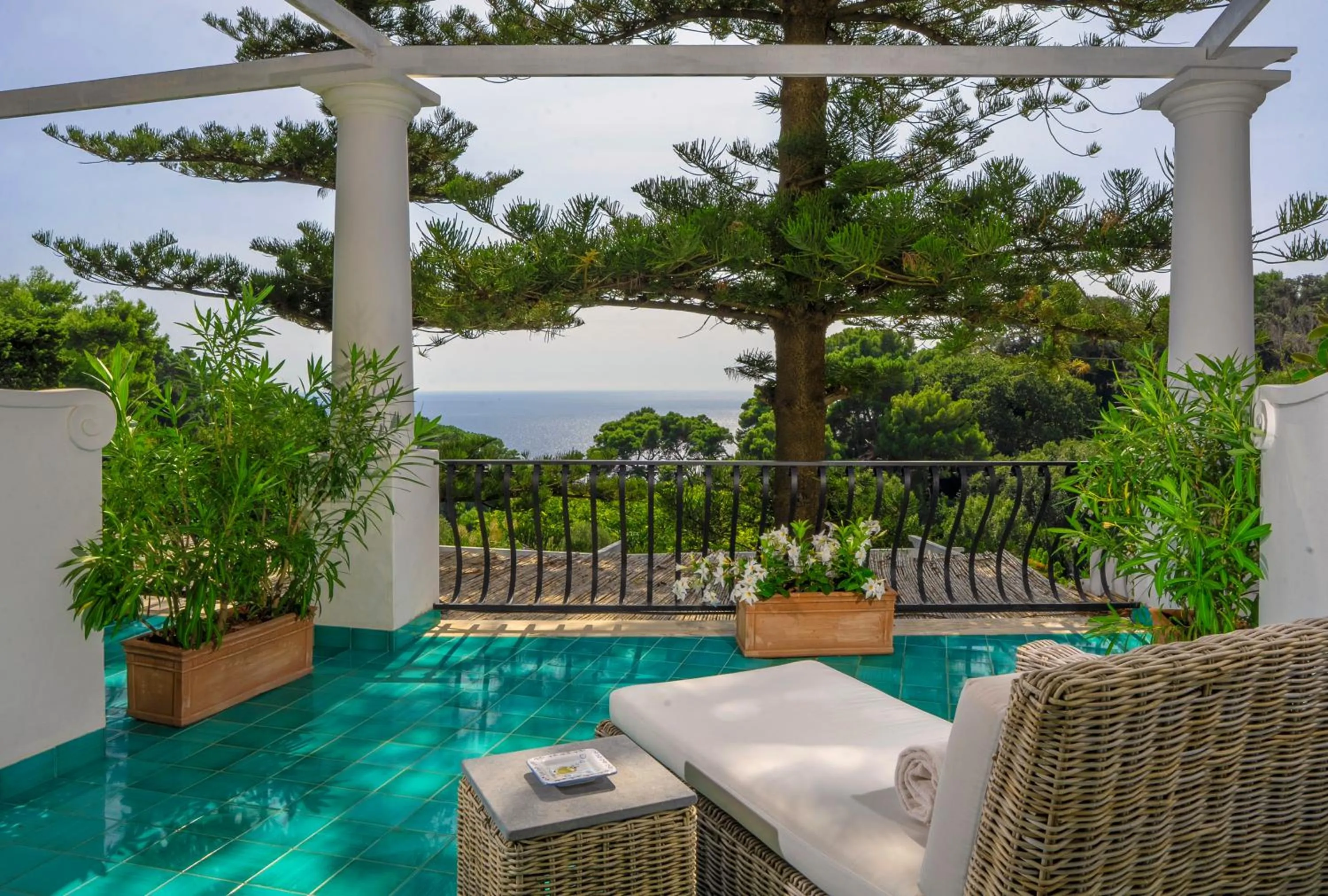 Balcony/Terrace in Hotel La Minerva