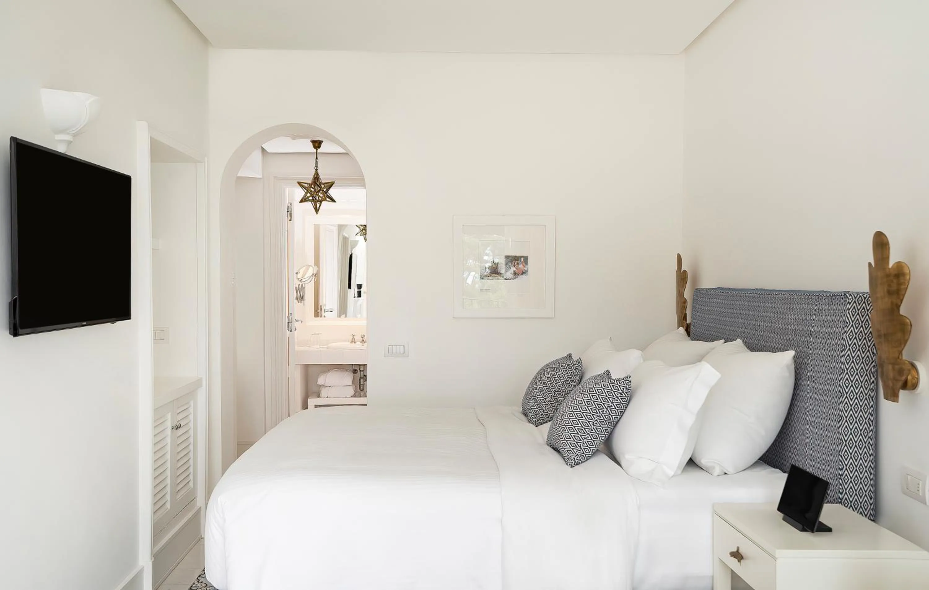 Bedroom, Bed in Hotel La Minerva