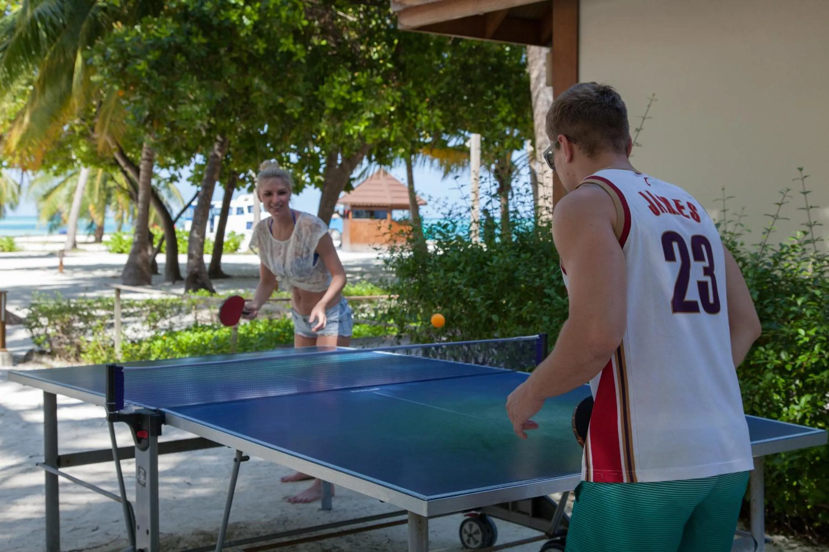 People in Meeru Maldives Resort Island
