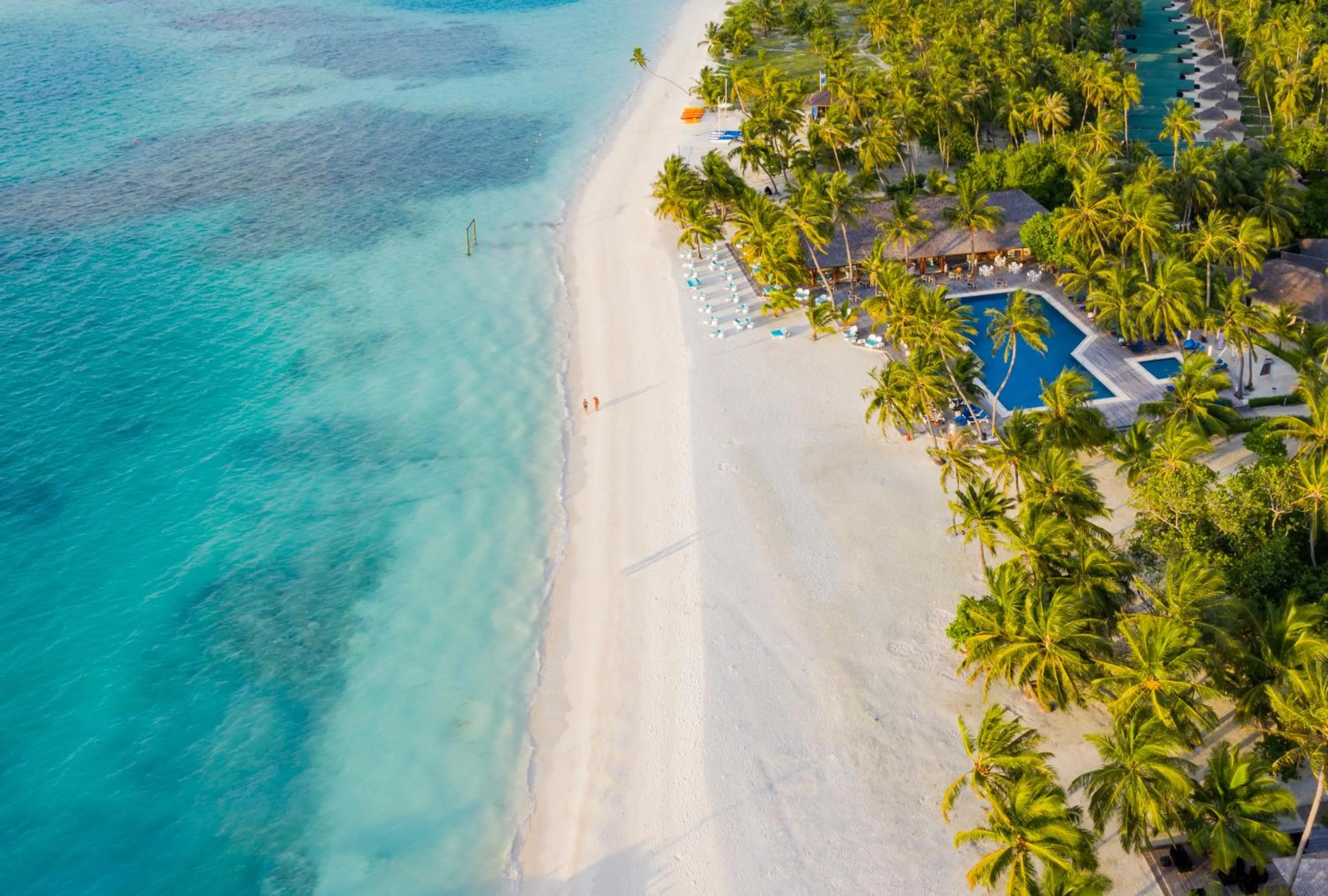Natural landscape in Meeru Maldives Resort Island