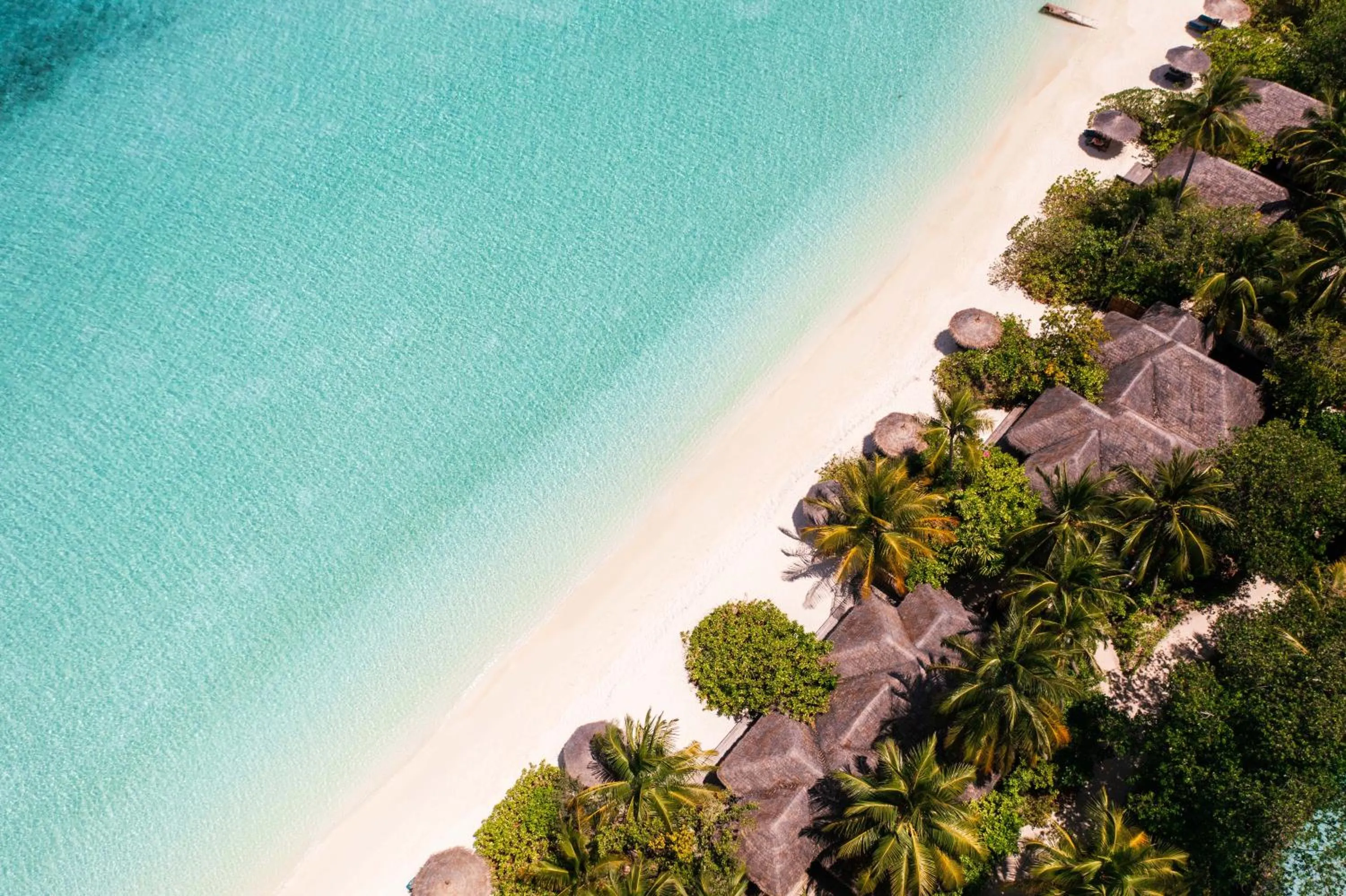 Natural landscape in Veligandu Maldives Resort Island