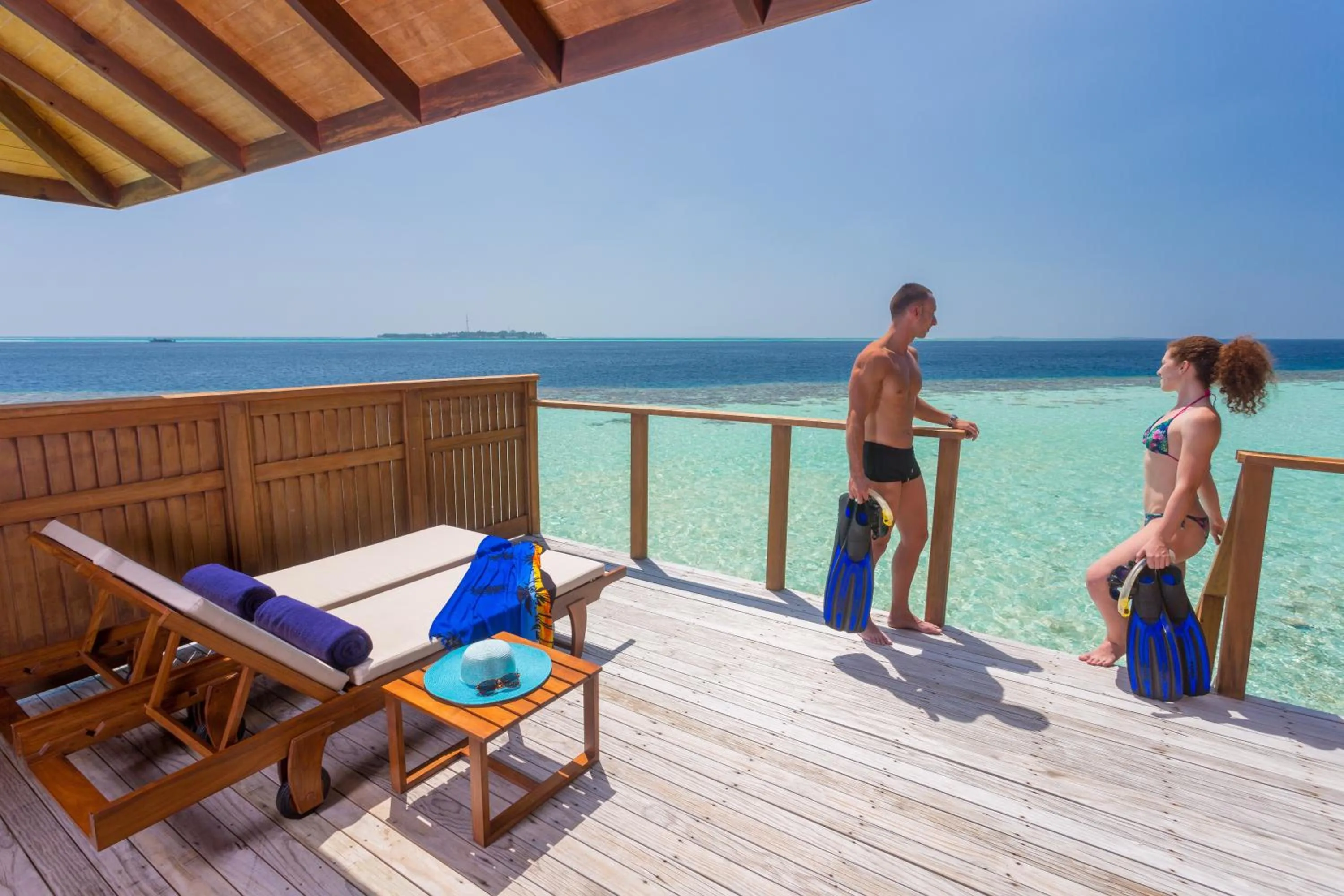 People in Vilamendhoo Island Resort & Spa