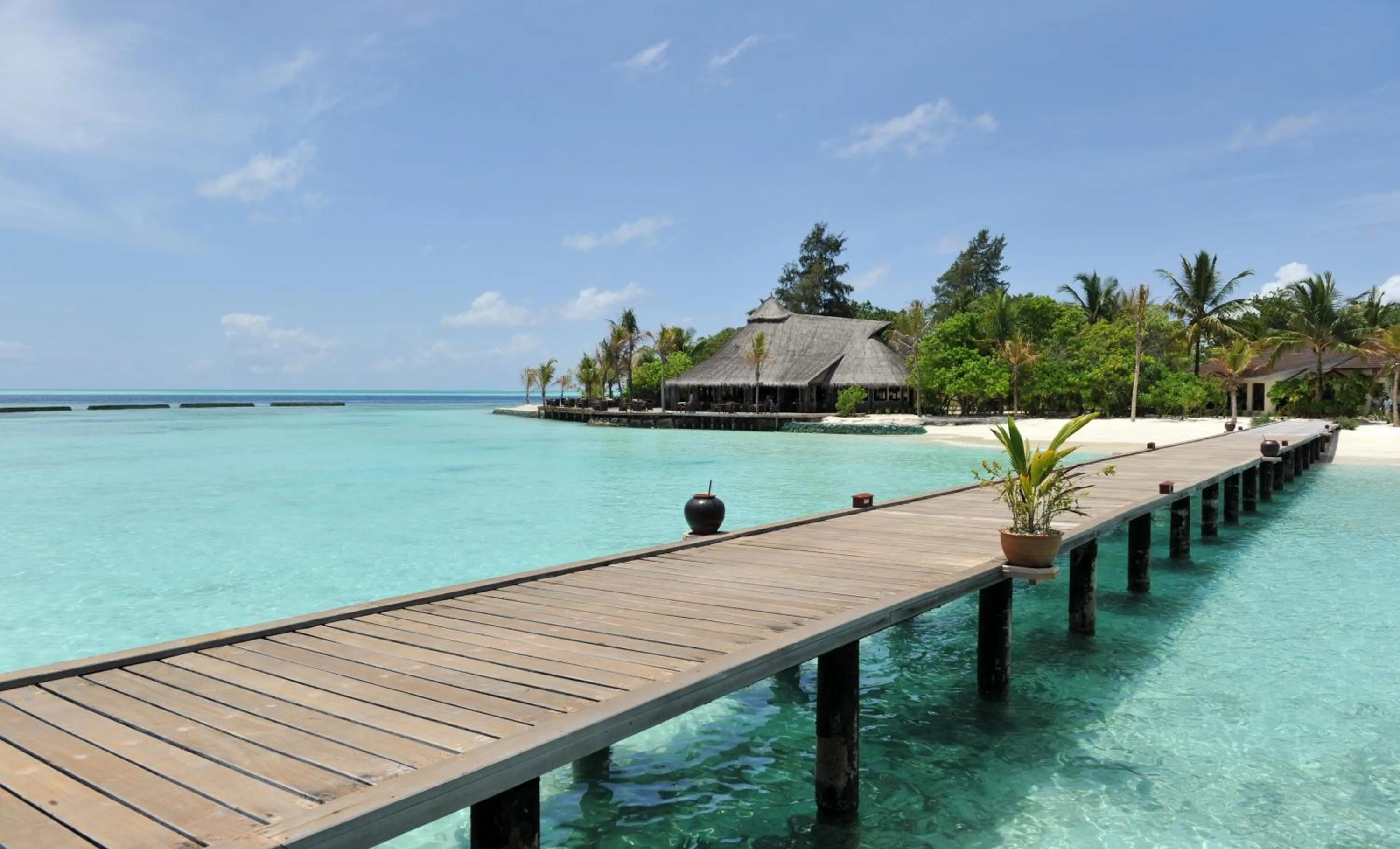 Natural landscape in Komandoo Island Resort & Spa