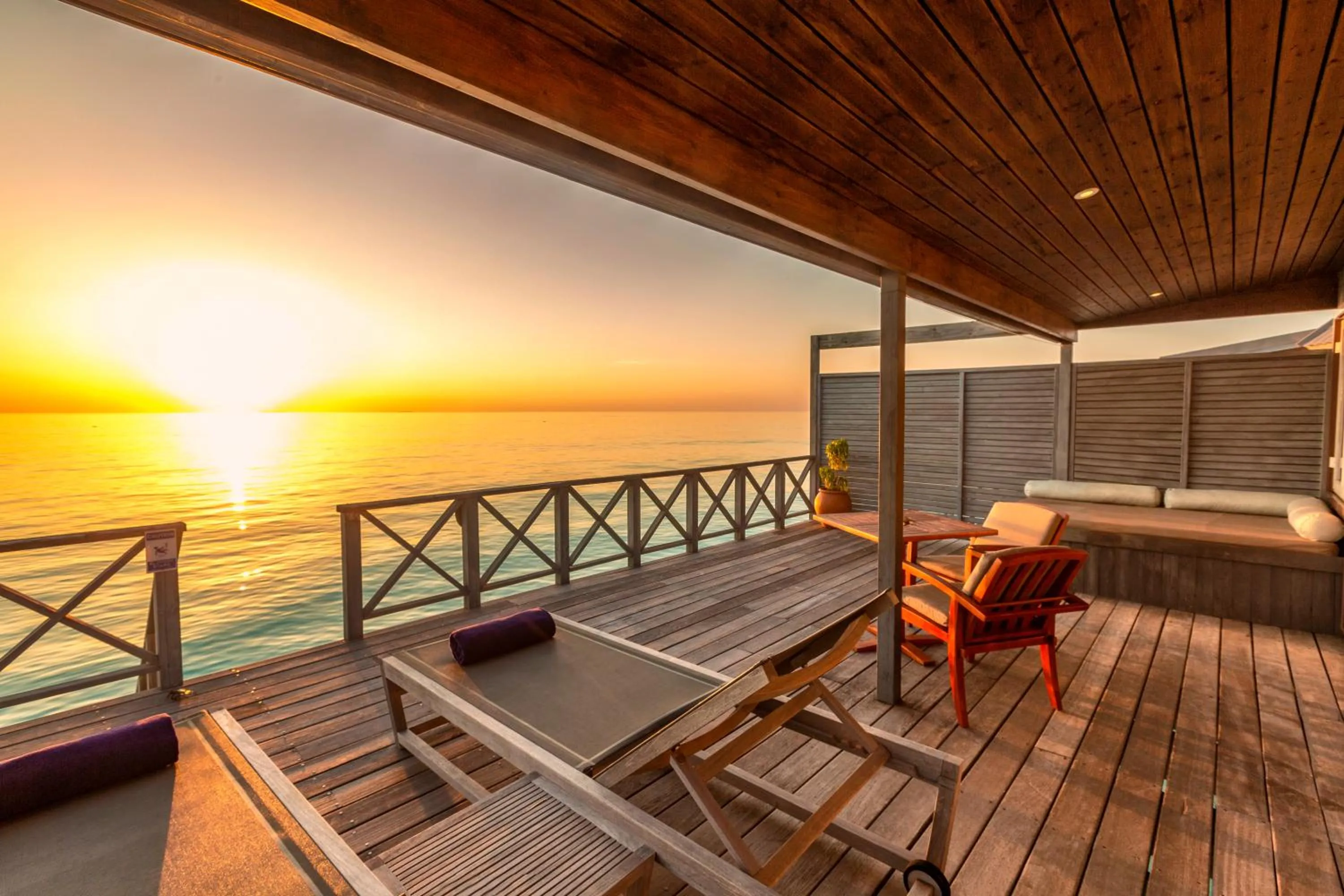 Balcony/Terrace in Komandoo Island Resort & Spa