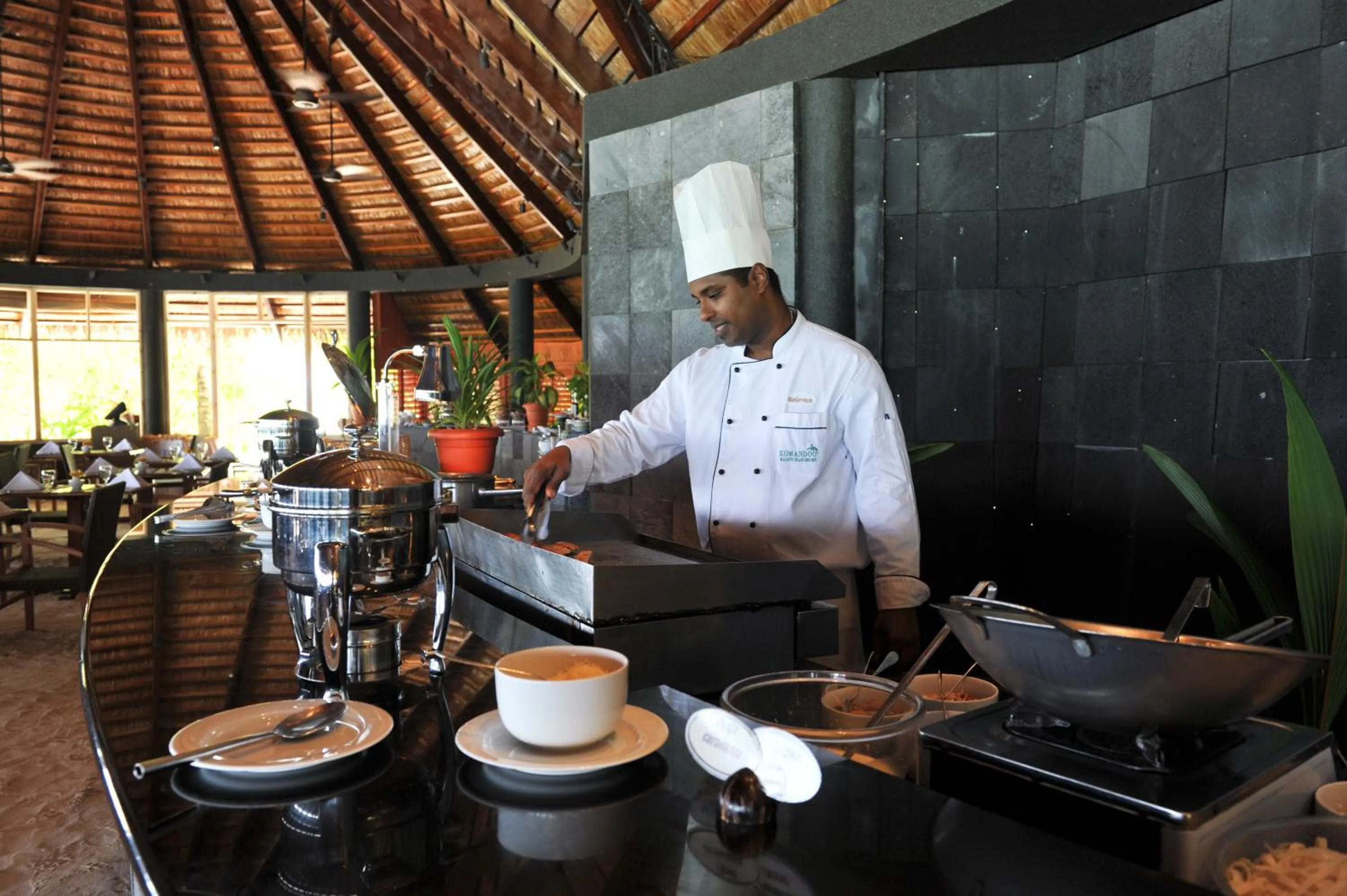 Restaurant/places to eat in Komandoo Island Resort & Spa