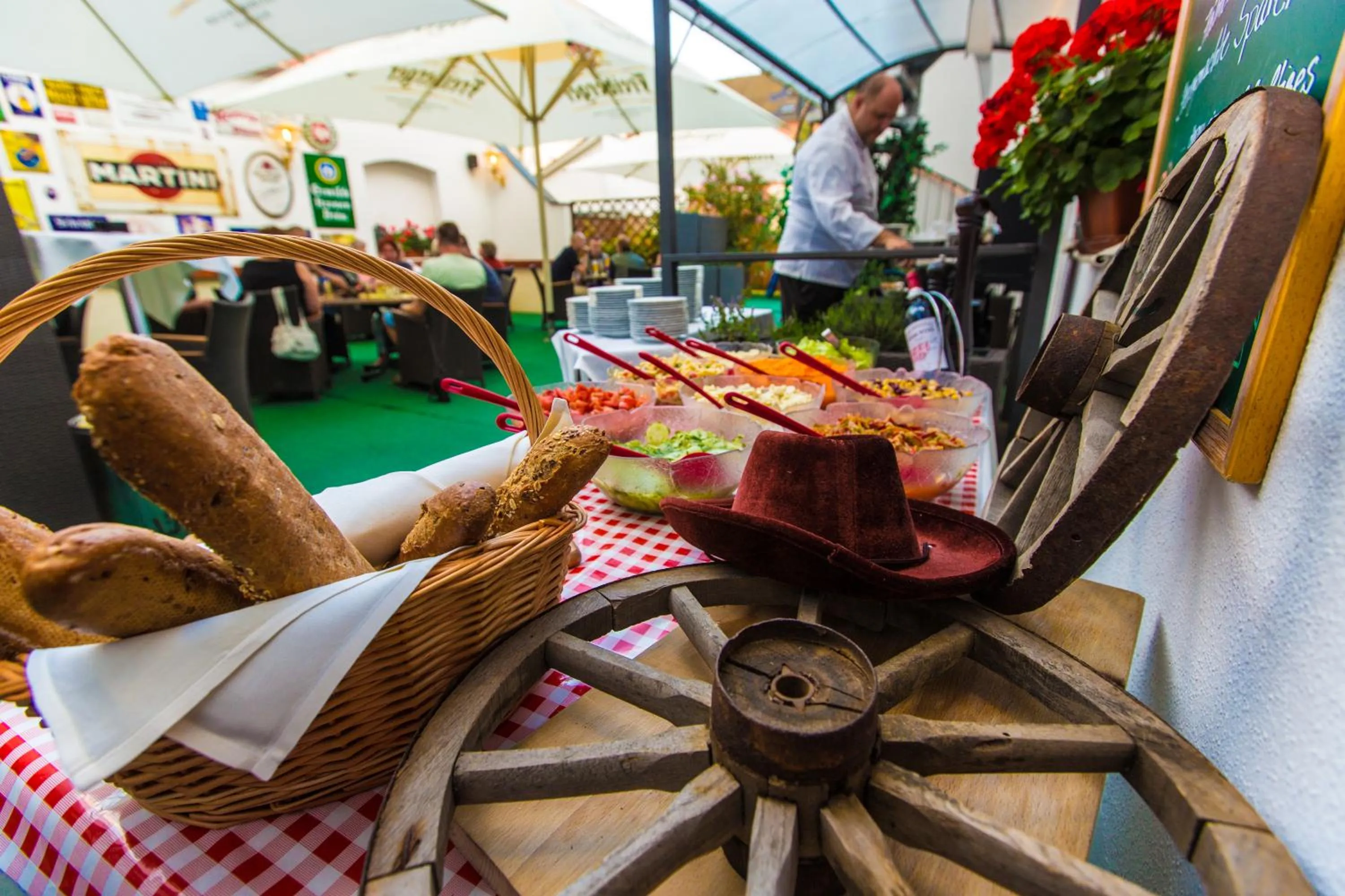 Garden in Hotel Kreller