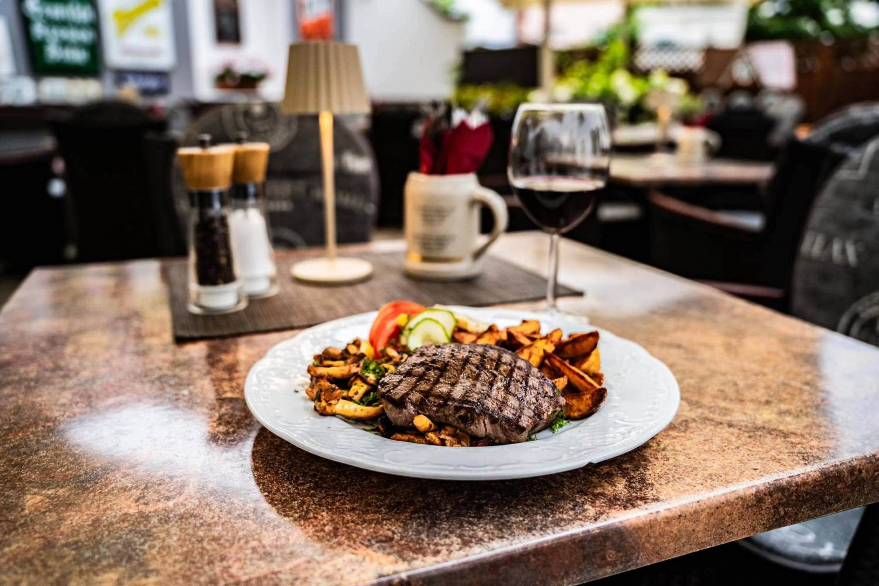 Garden in Hotel Kreller