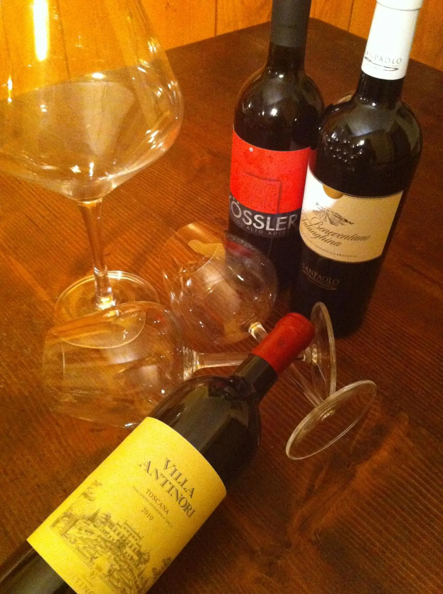 Alcoholic drinks in Hotel Americana