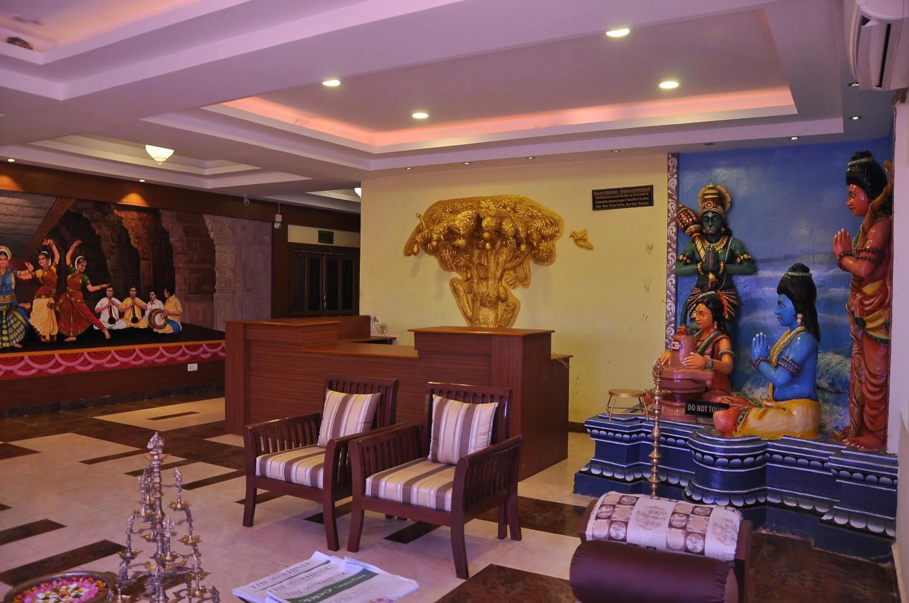 Lobby or reception in juSTa Sarang Rameshwaram