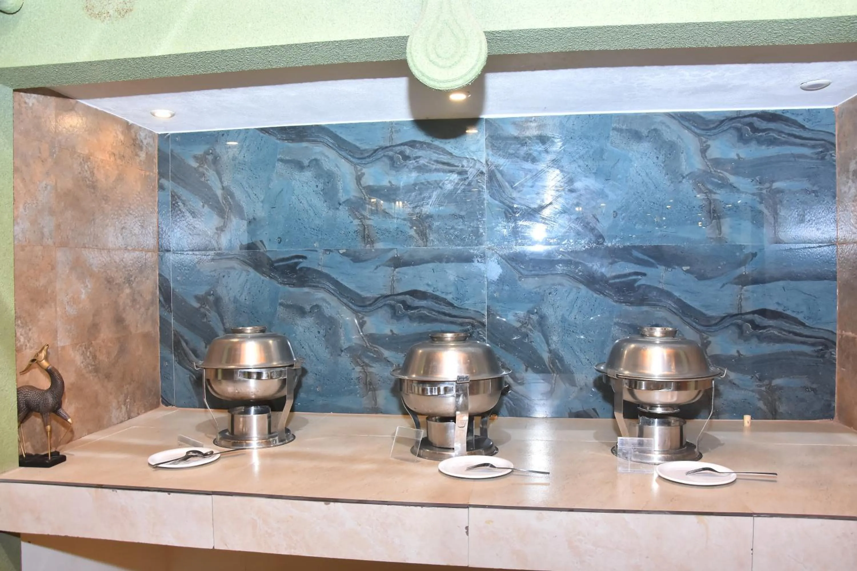 Buffet breakfast in juSTa Sarang Rameshwaram