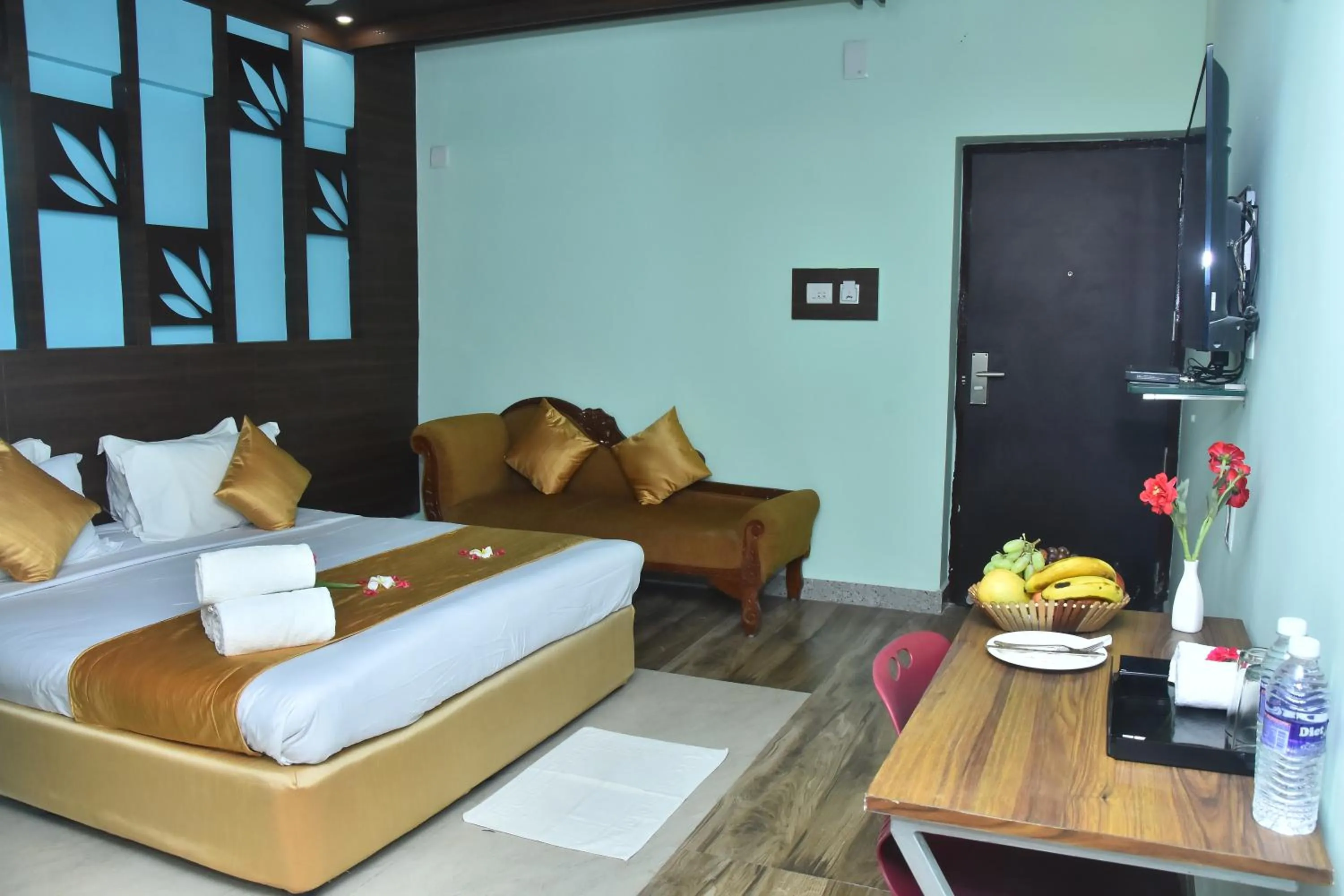 Bed in juSTa Sarang Rameshwaram