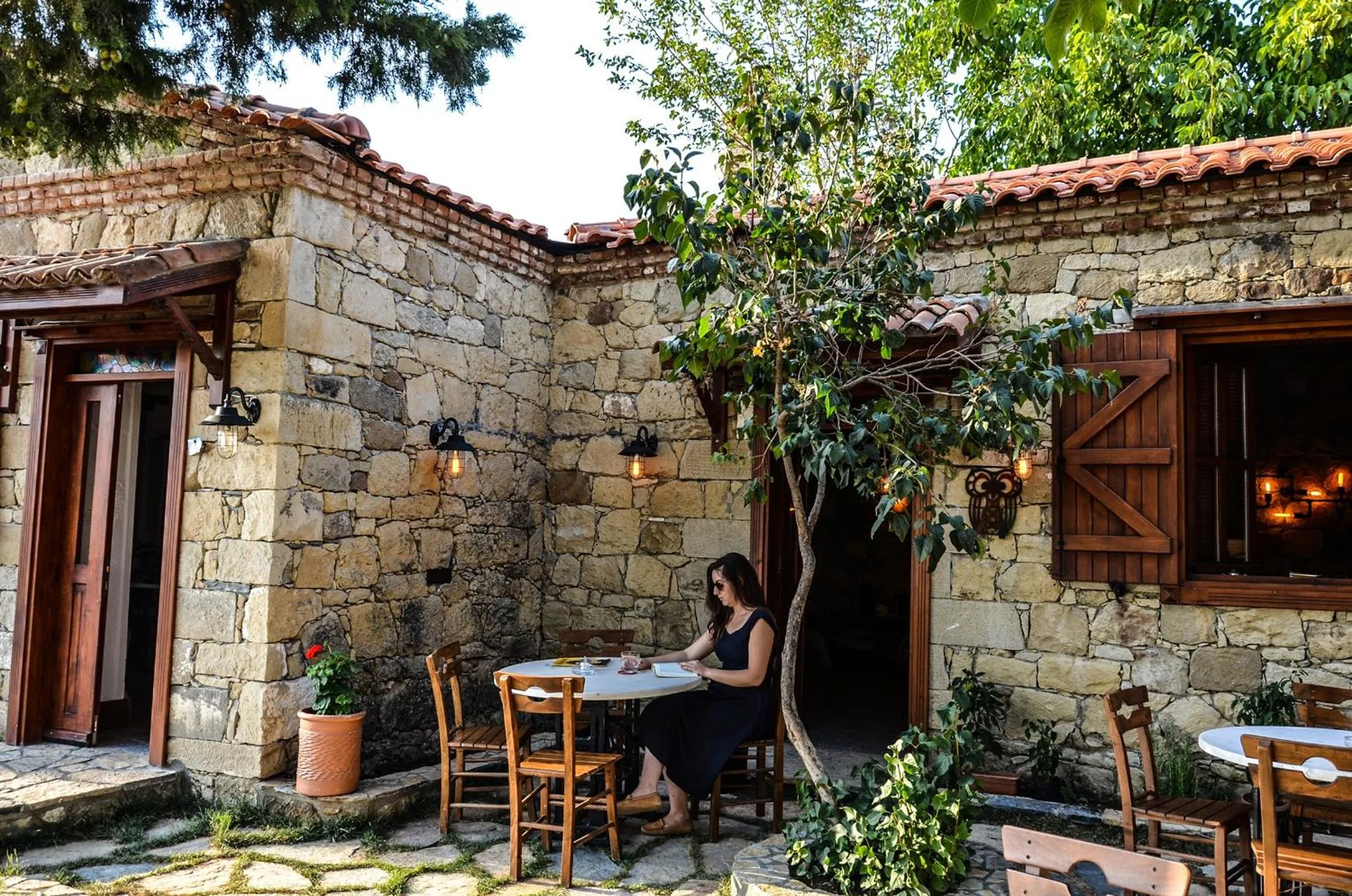 Living room in Mavras Tas Odalar