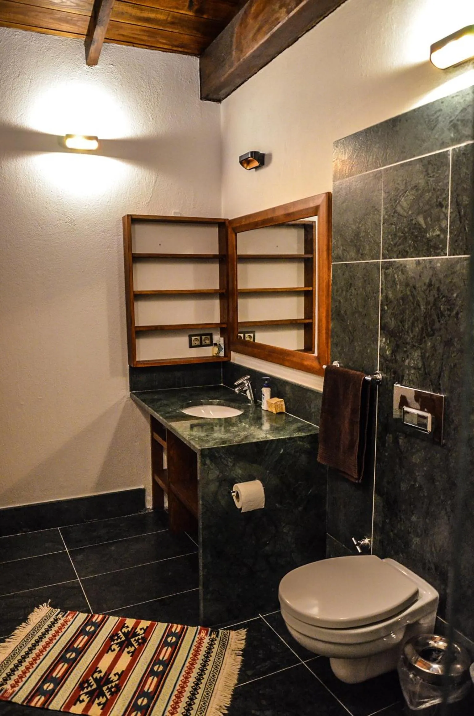 Bathroom in Mavras Tas Odalar