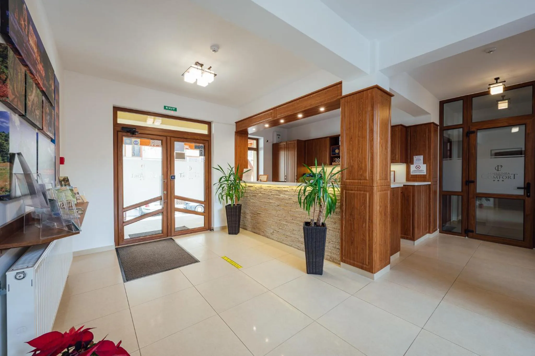 Lobby or reception in Pensiunea Comfort