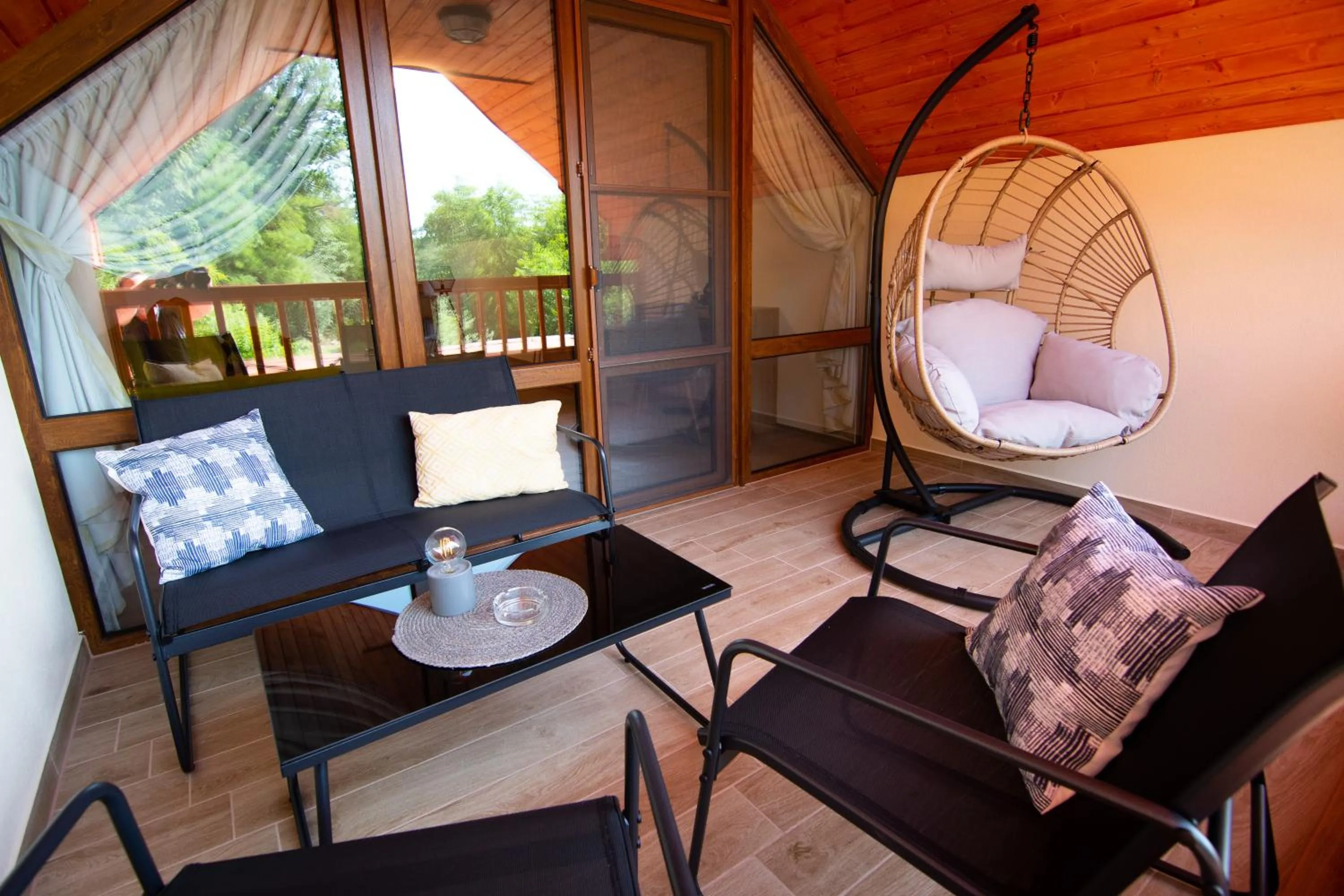 Balcony/Terrace in Pensiunea Comfort