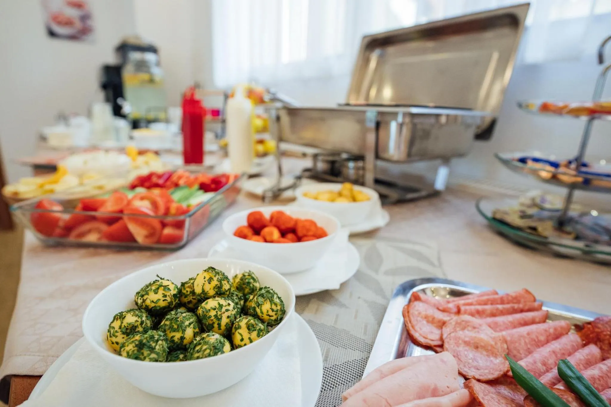 Breakfast in Pensiunea Comfort