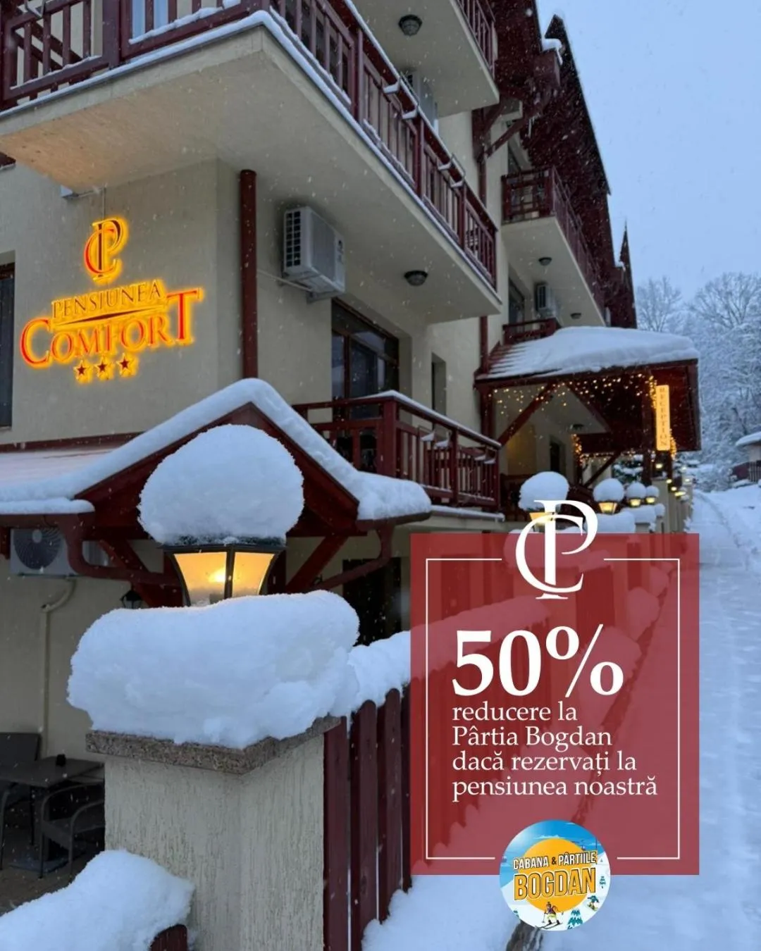 Property building in Pensiunea Comfort