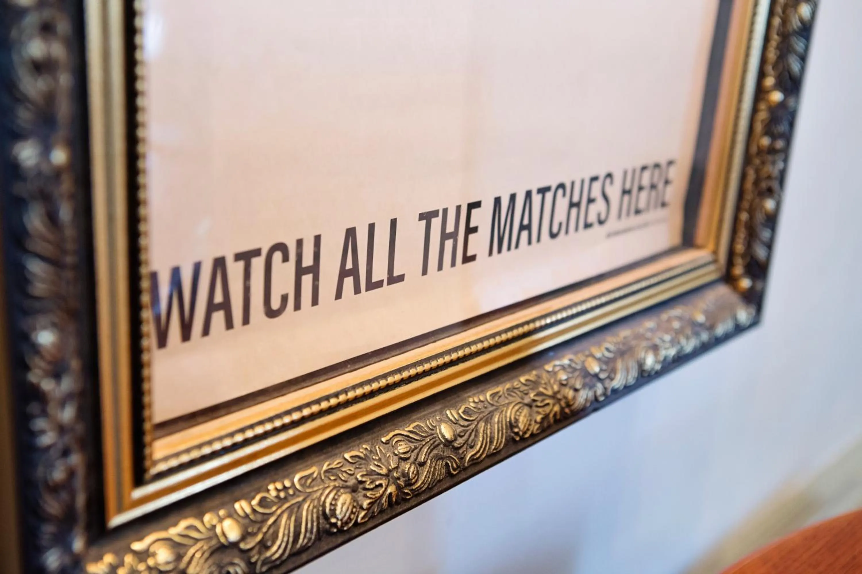 Sports in The Milford Arms